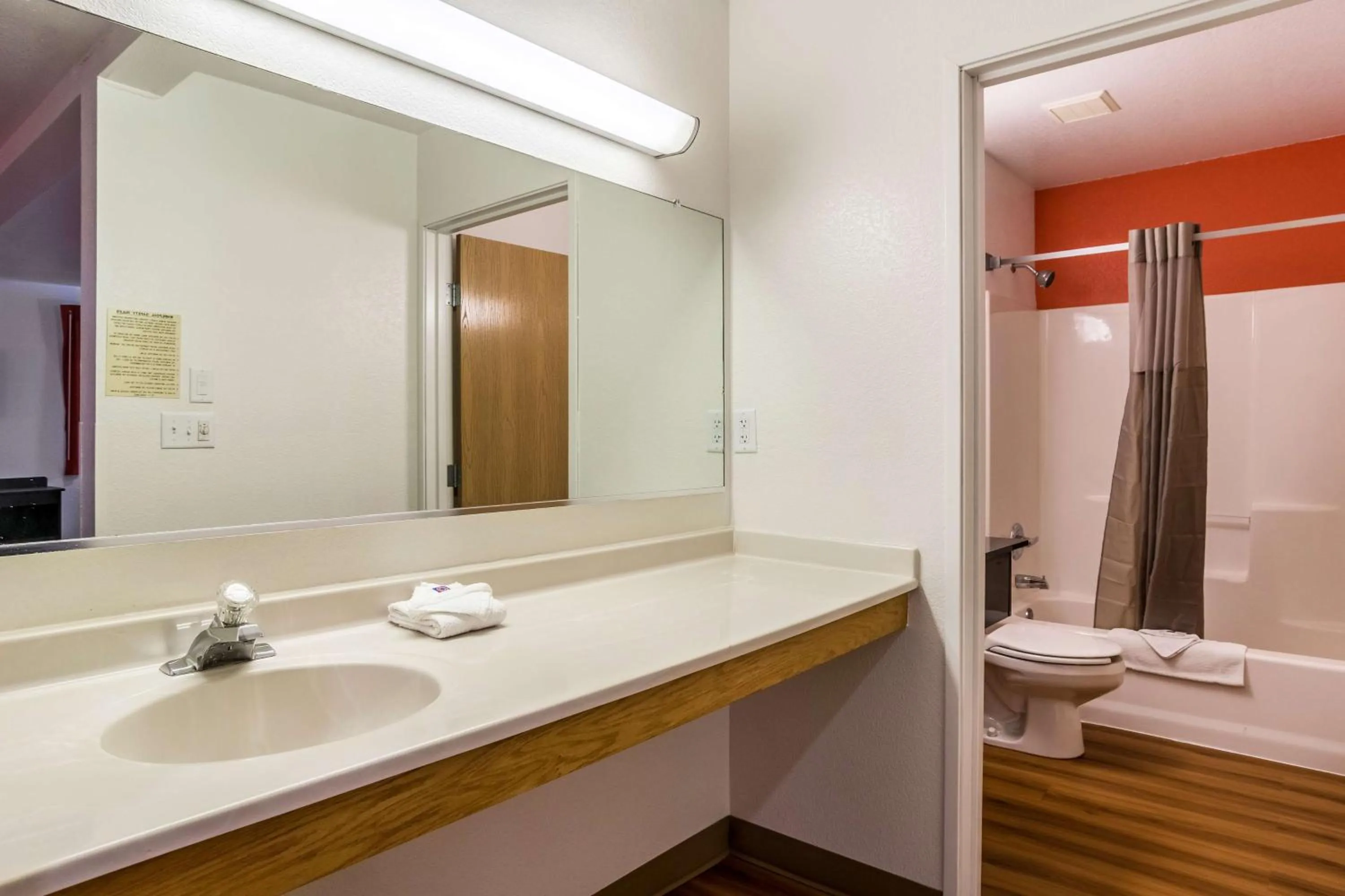 Shower in Motel 6-Barkeyville, PA