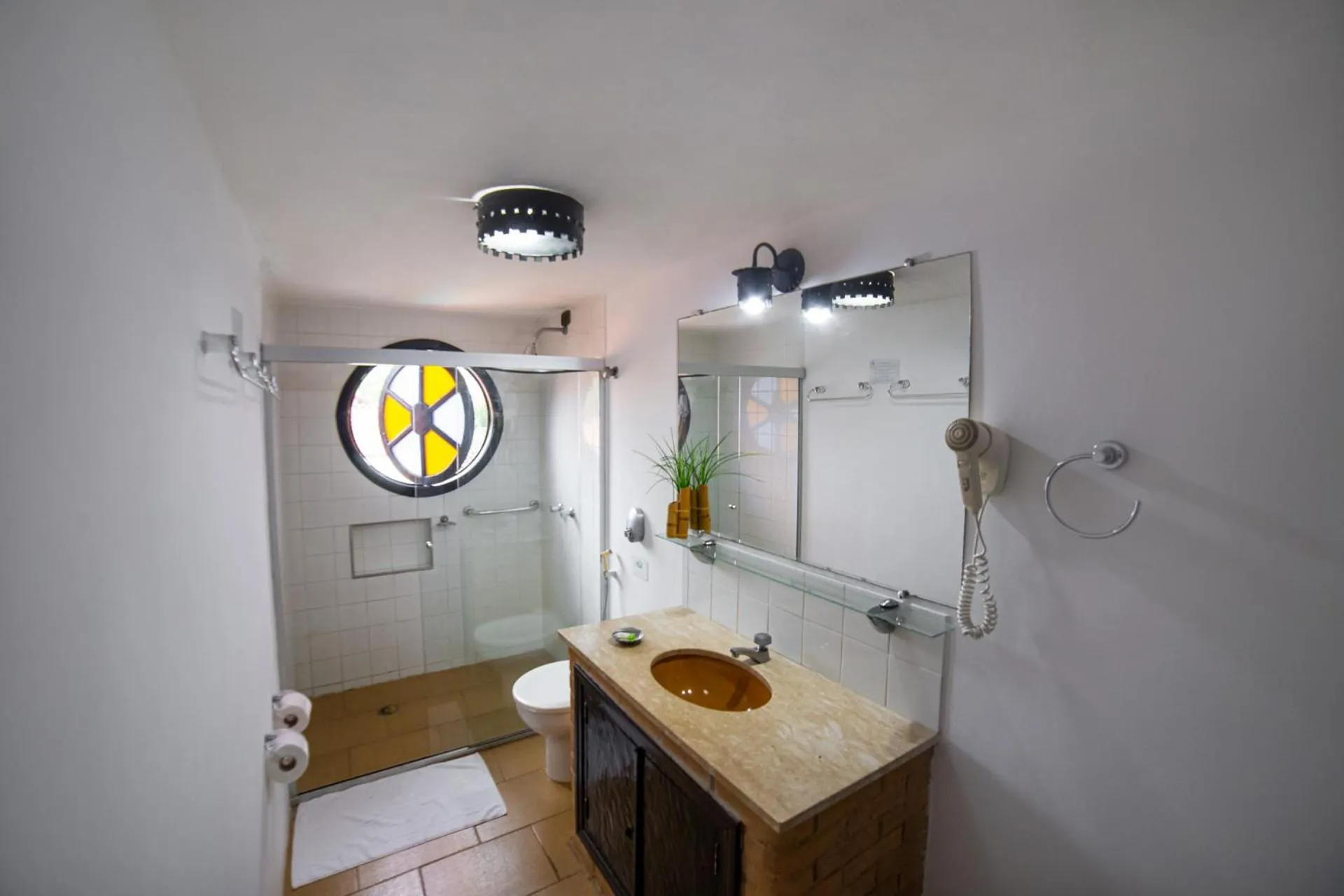 Shower in Giprita Wellness Hotel Ubatuba