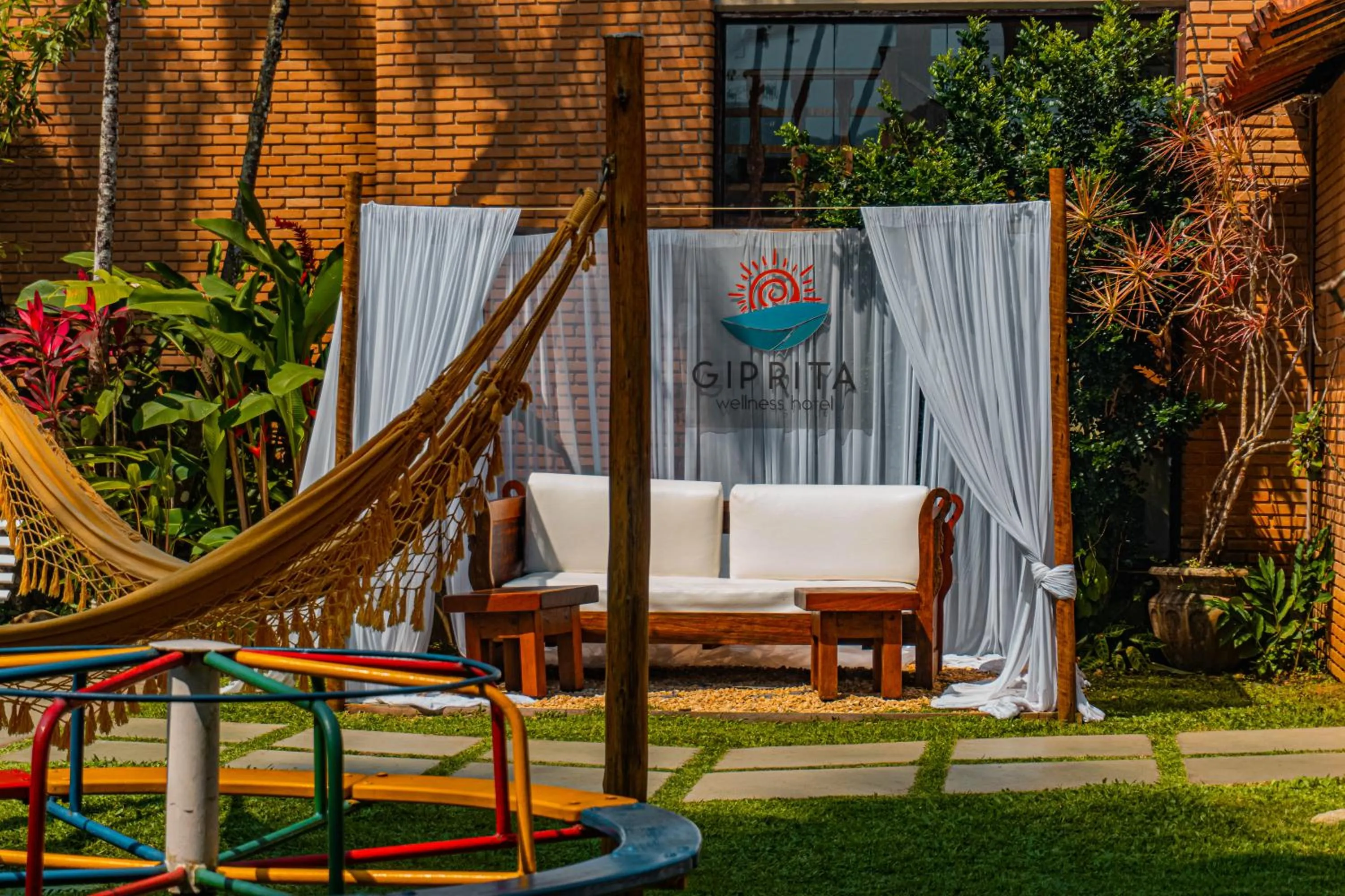 Garden in Giprita Wellness Hotel Ubatuba