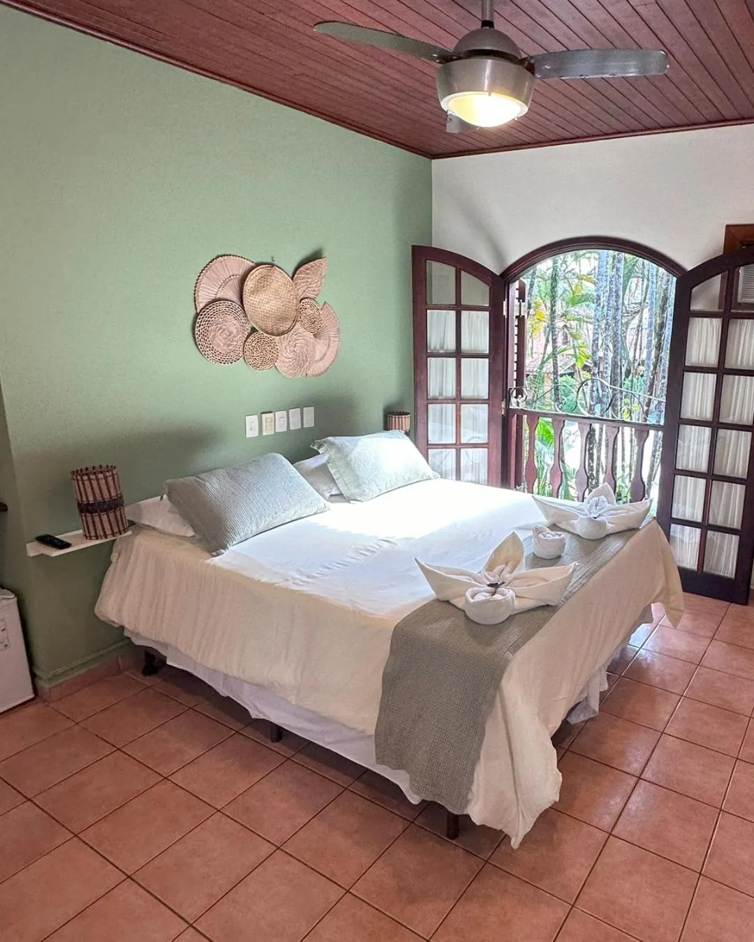 Bed in Giprita Wellness Hotel Ubatuba