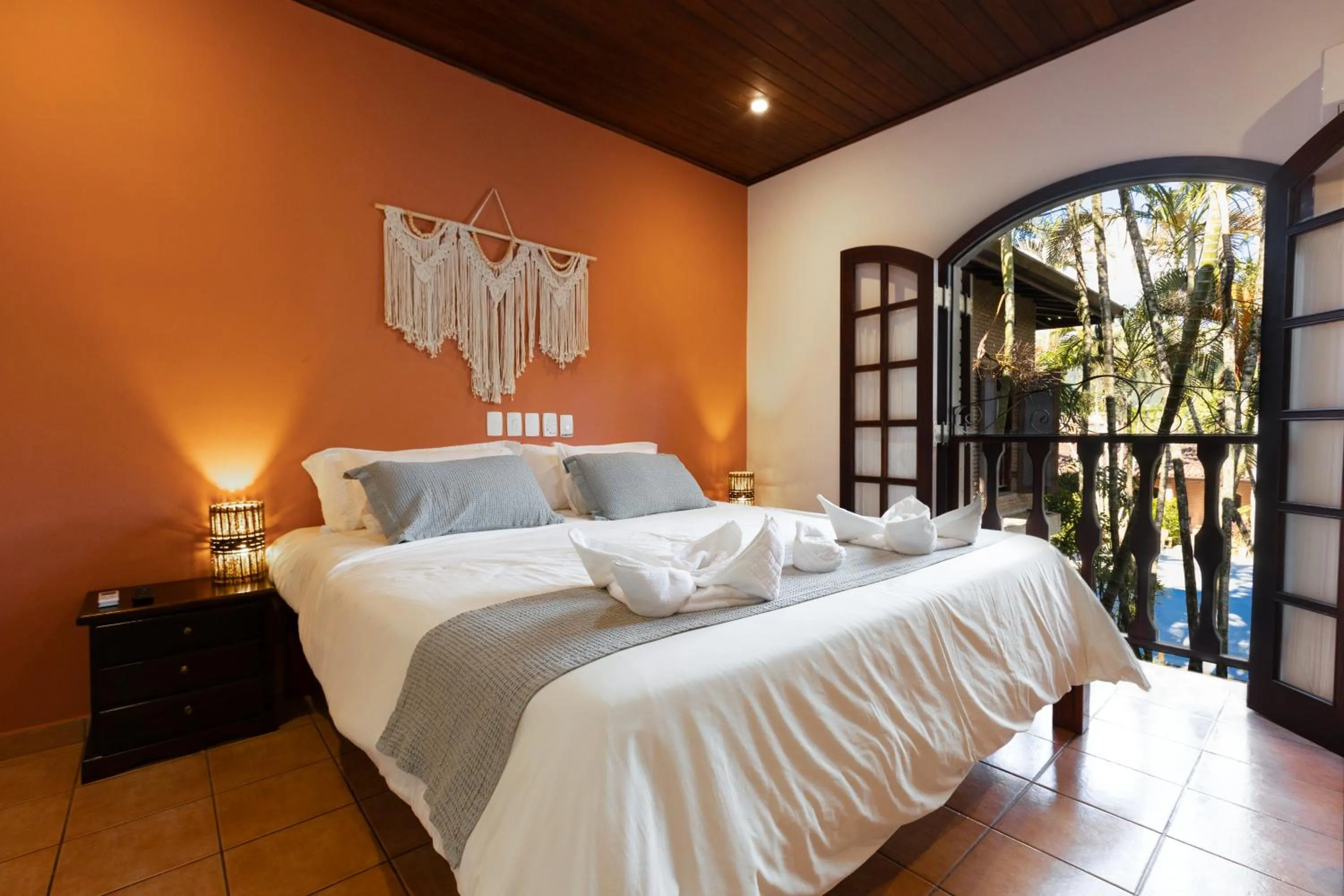 Bed in Giprita Wellness Hotel Ubatuba