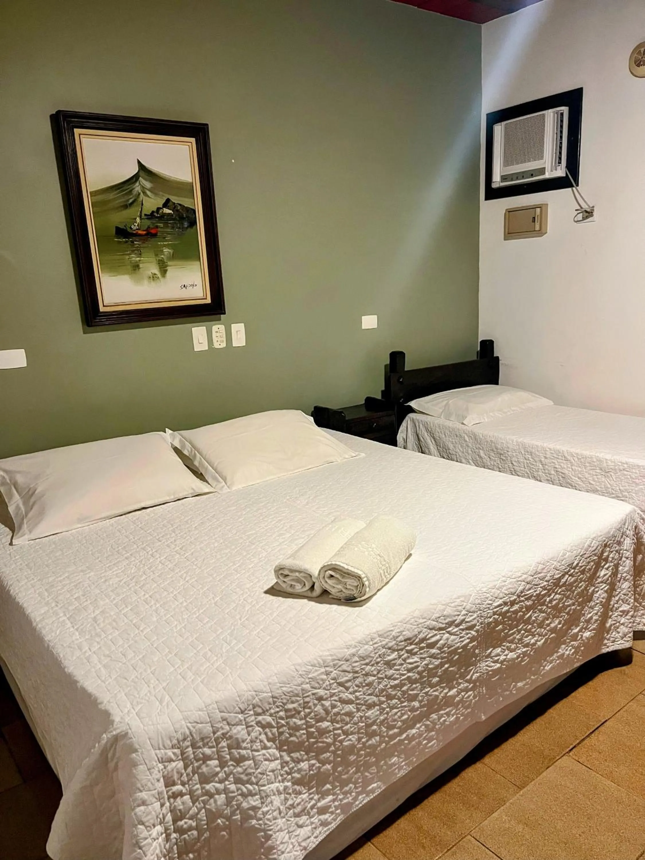 Bed in Giprita Wellness Hotel Ubatuba