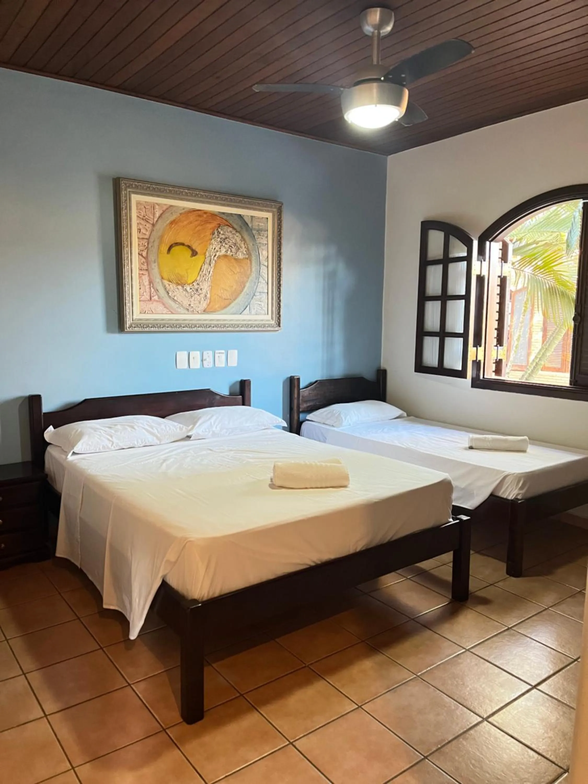 Bed in Giprita Wellness Hotel Ubatuba
