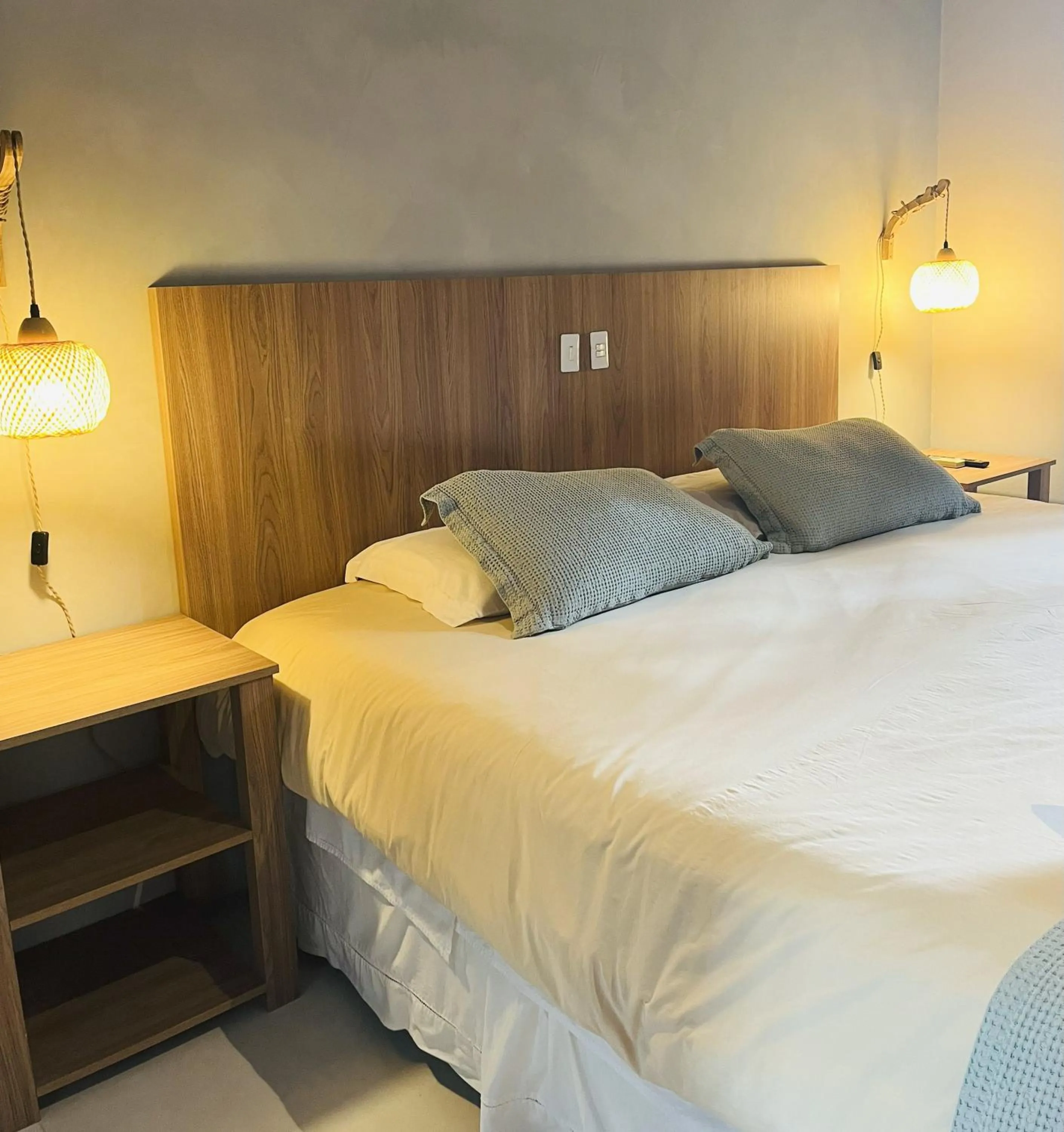 Bed in Giprita Wellness Hotel Ubatuba