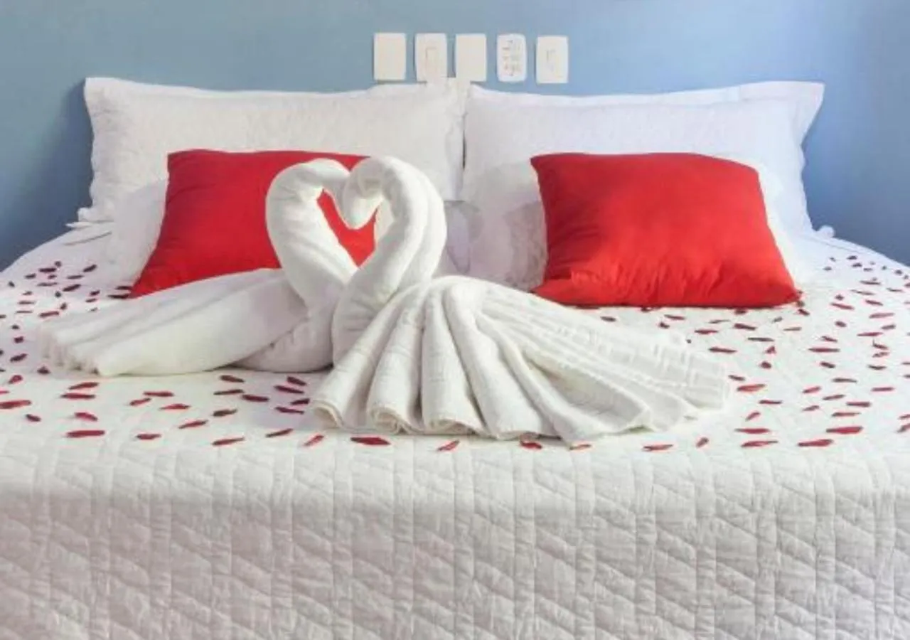 Bed in Giprita Wellness Hotel Ubatuba