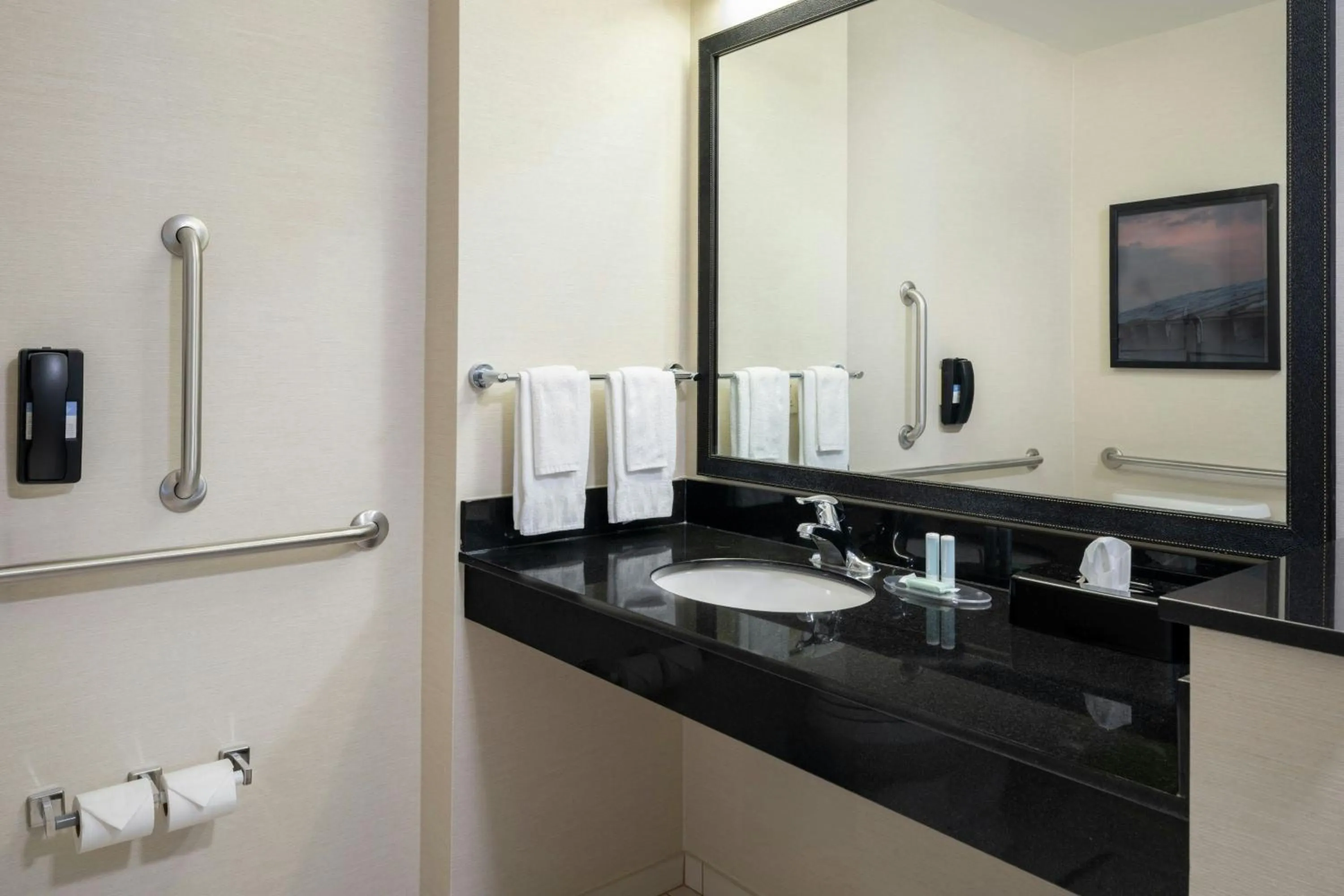 Bathroom in Fairfield Inn & Suites by Marriott Towanda Wysox