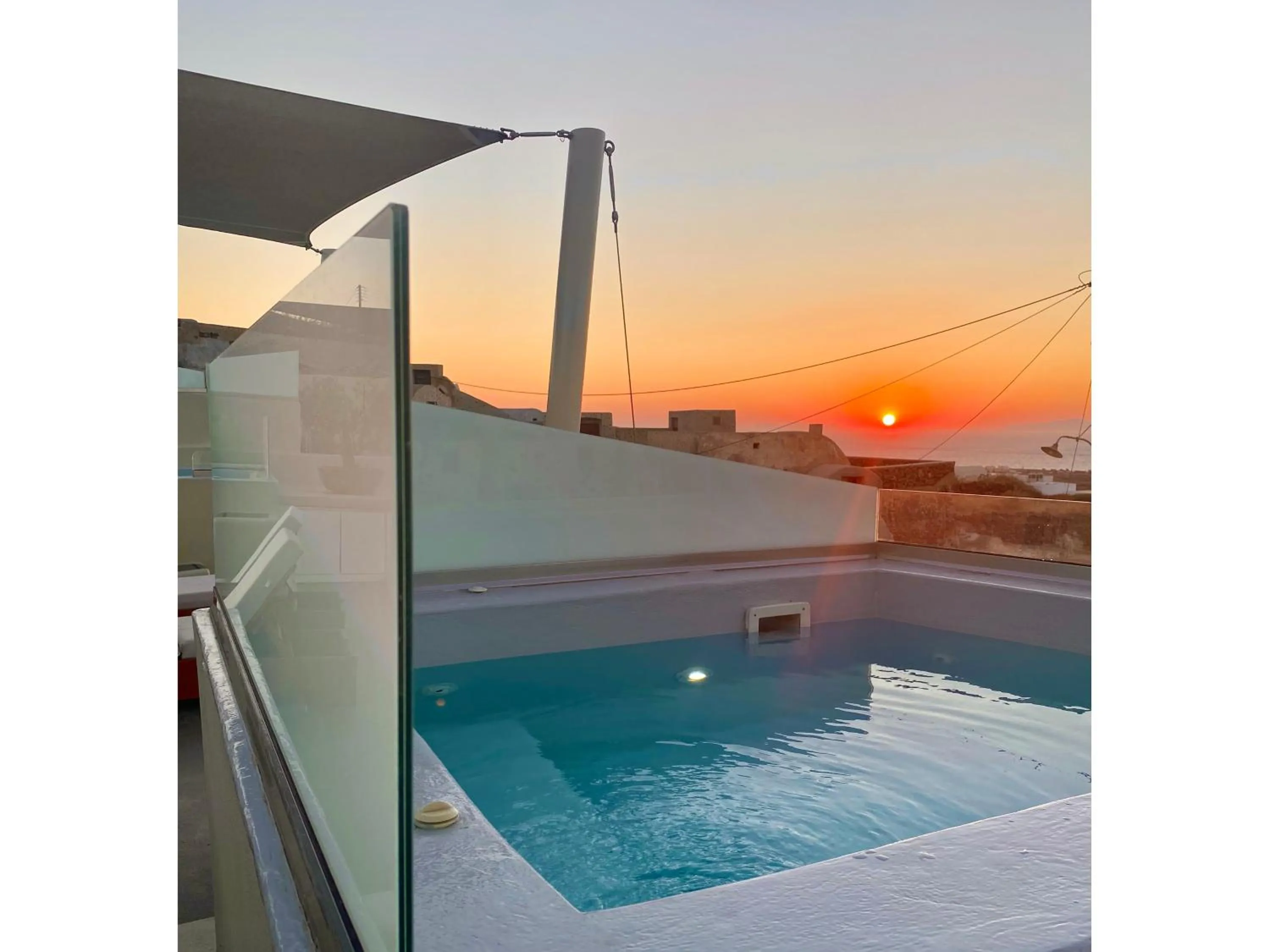 Sunset in Edem Boutique Suites