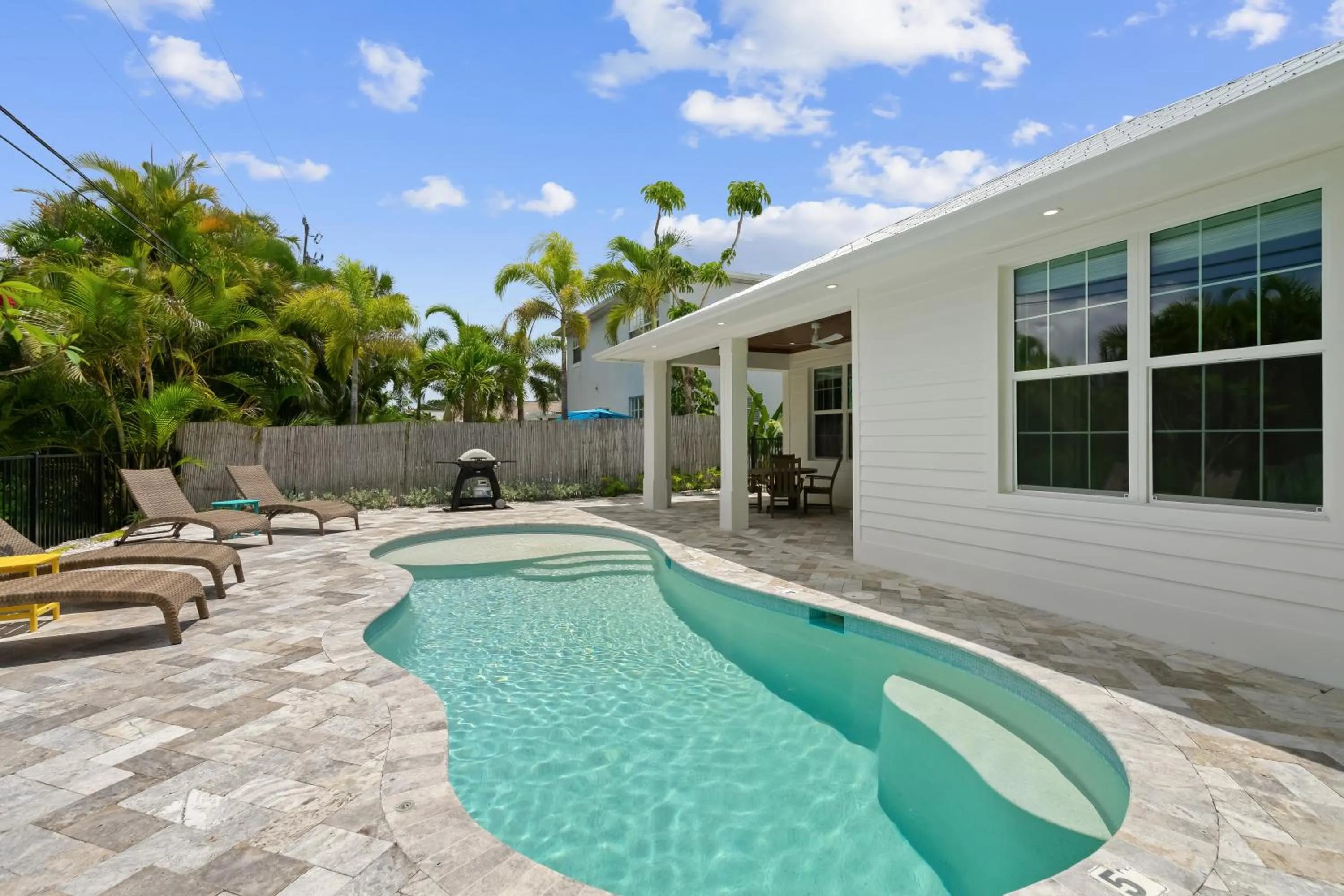 Pool view in Sardinia Vacation Rental