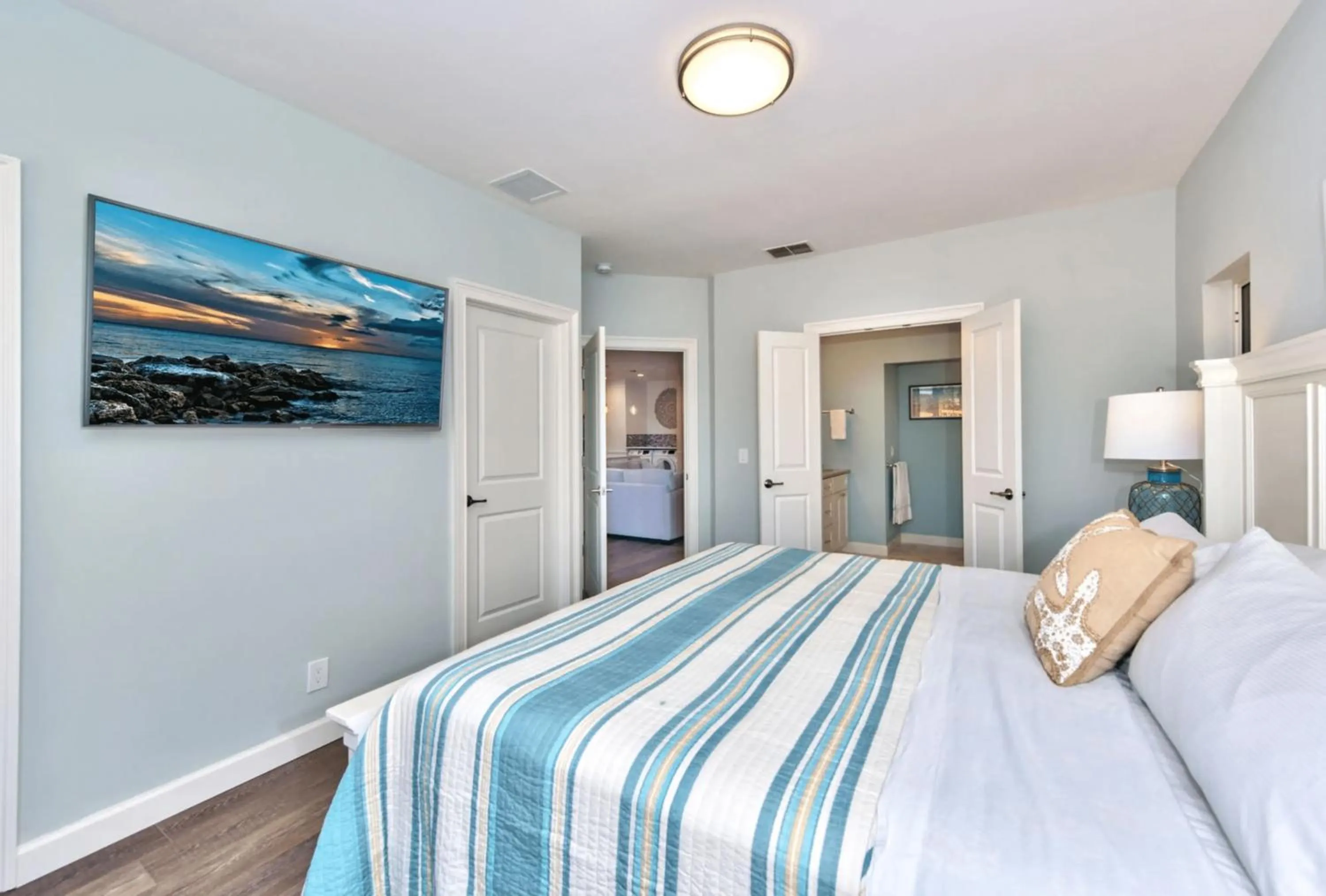 Bed in Sardinia Vacation Rental