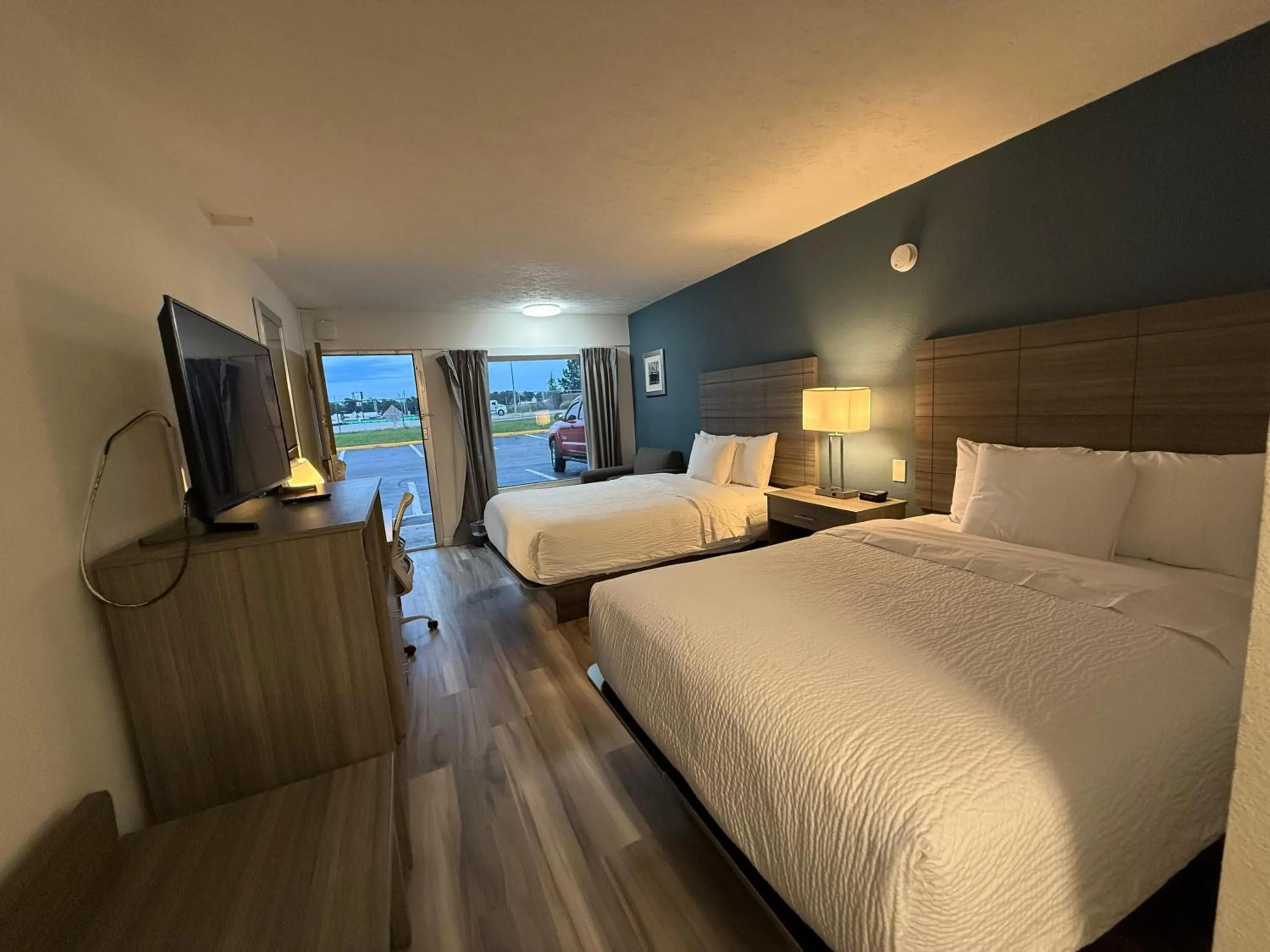 Bed in Ramada by Wyndham Lumberton