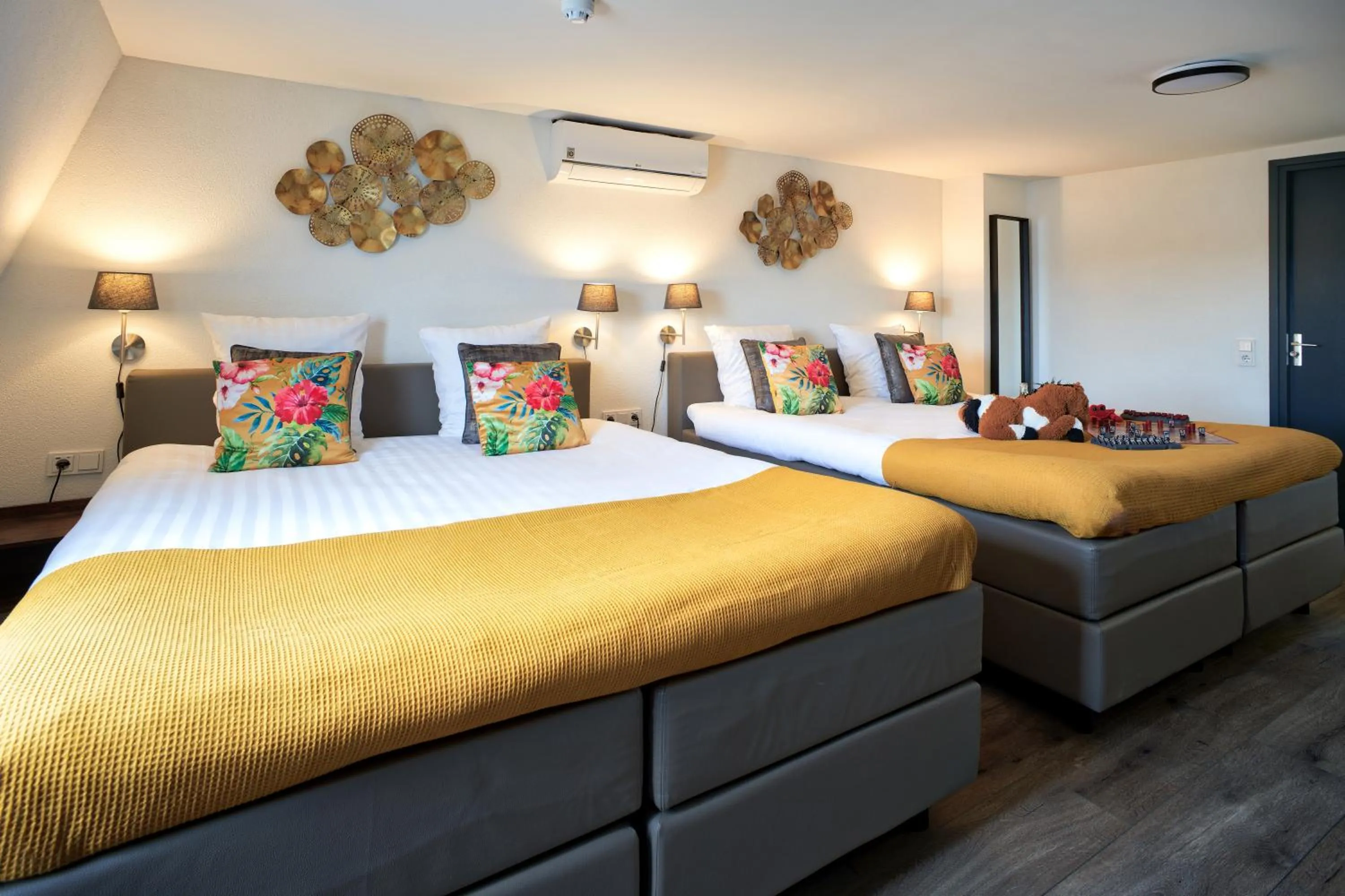 Bedroom, Bed in Bed and Breakfast De Heren van Valkenburg