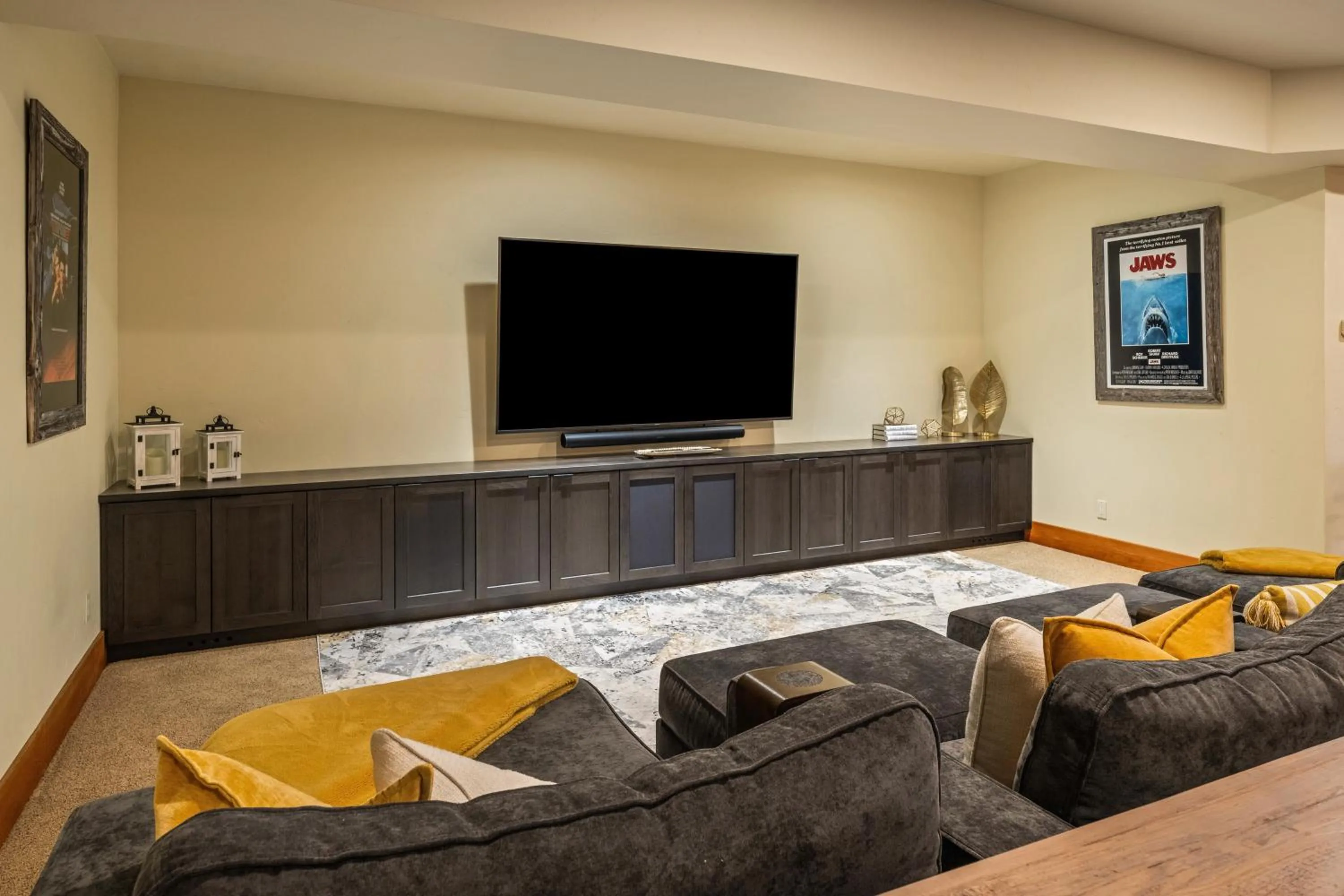 Living room, Bed in The Porches