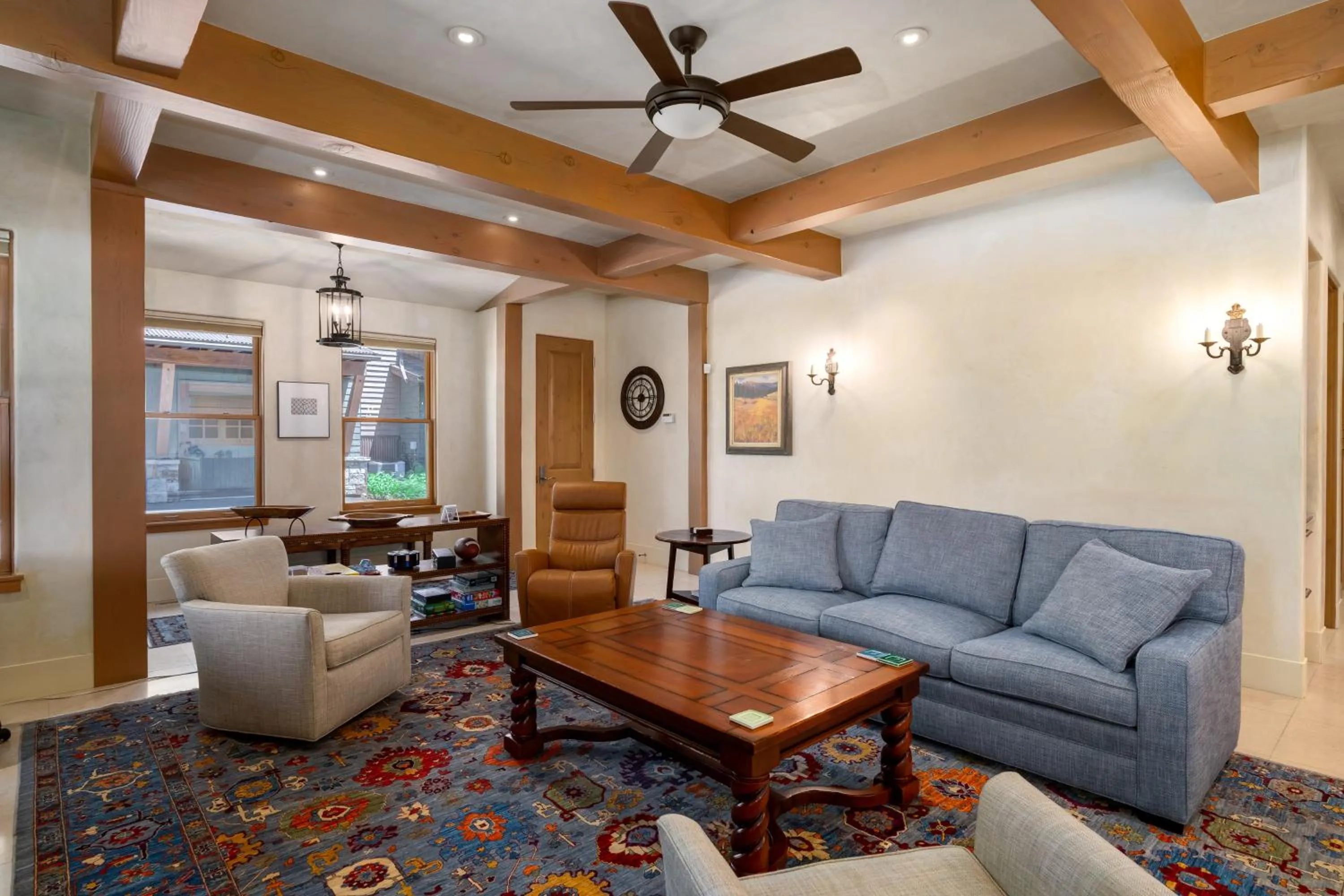 Living room in The Porches