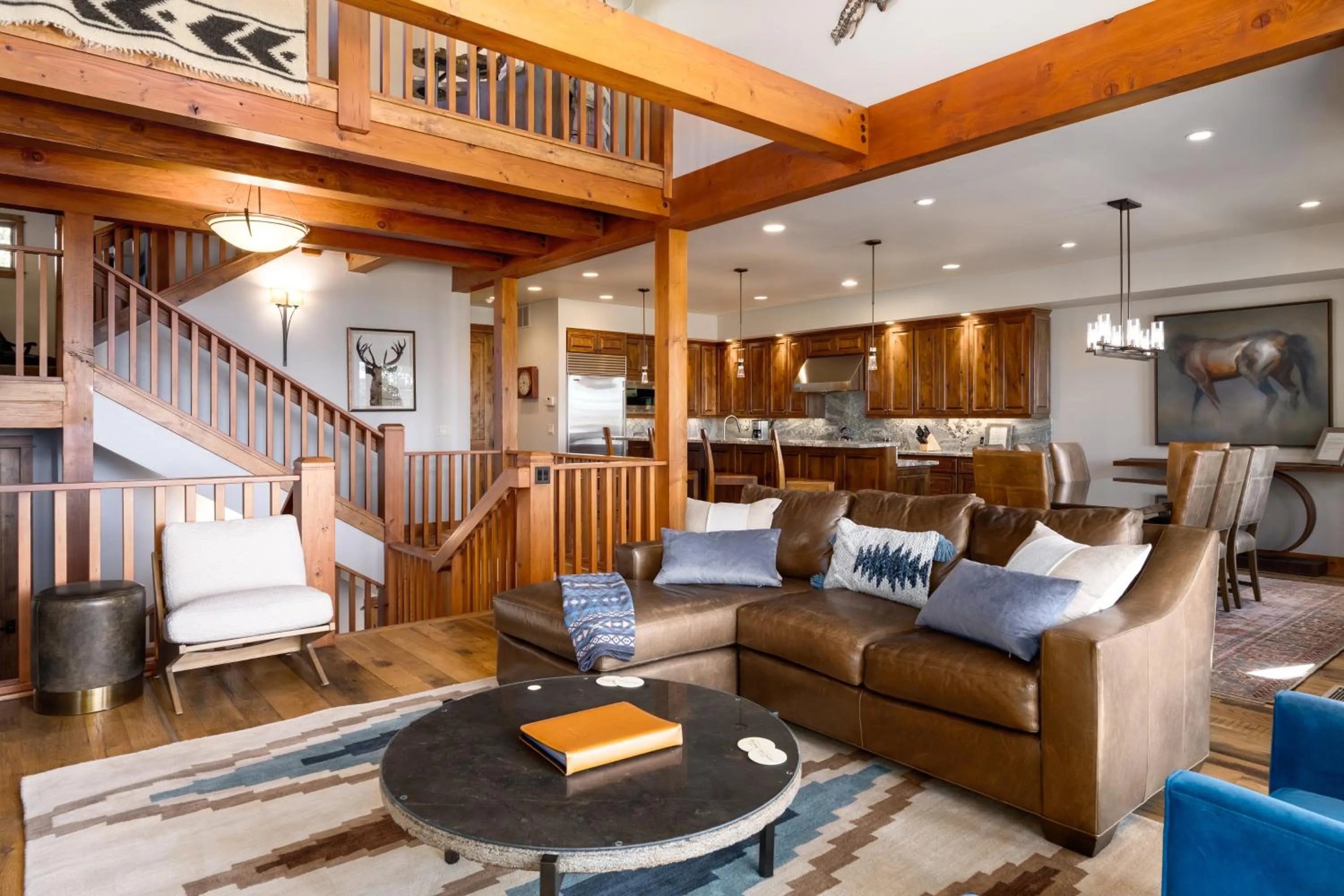 Living room in The Porches