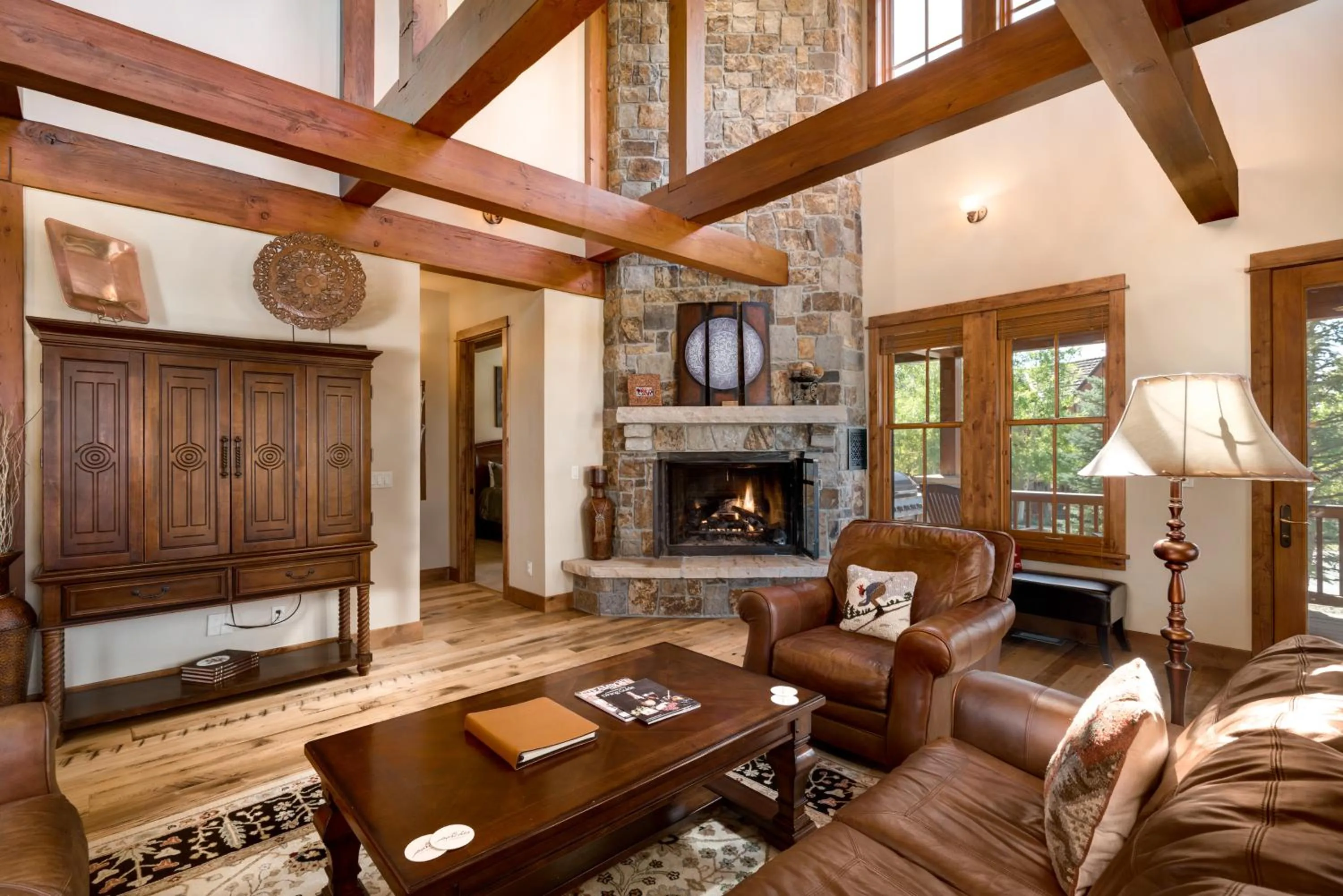 Living room in The Porches