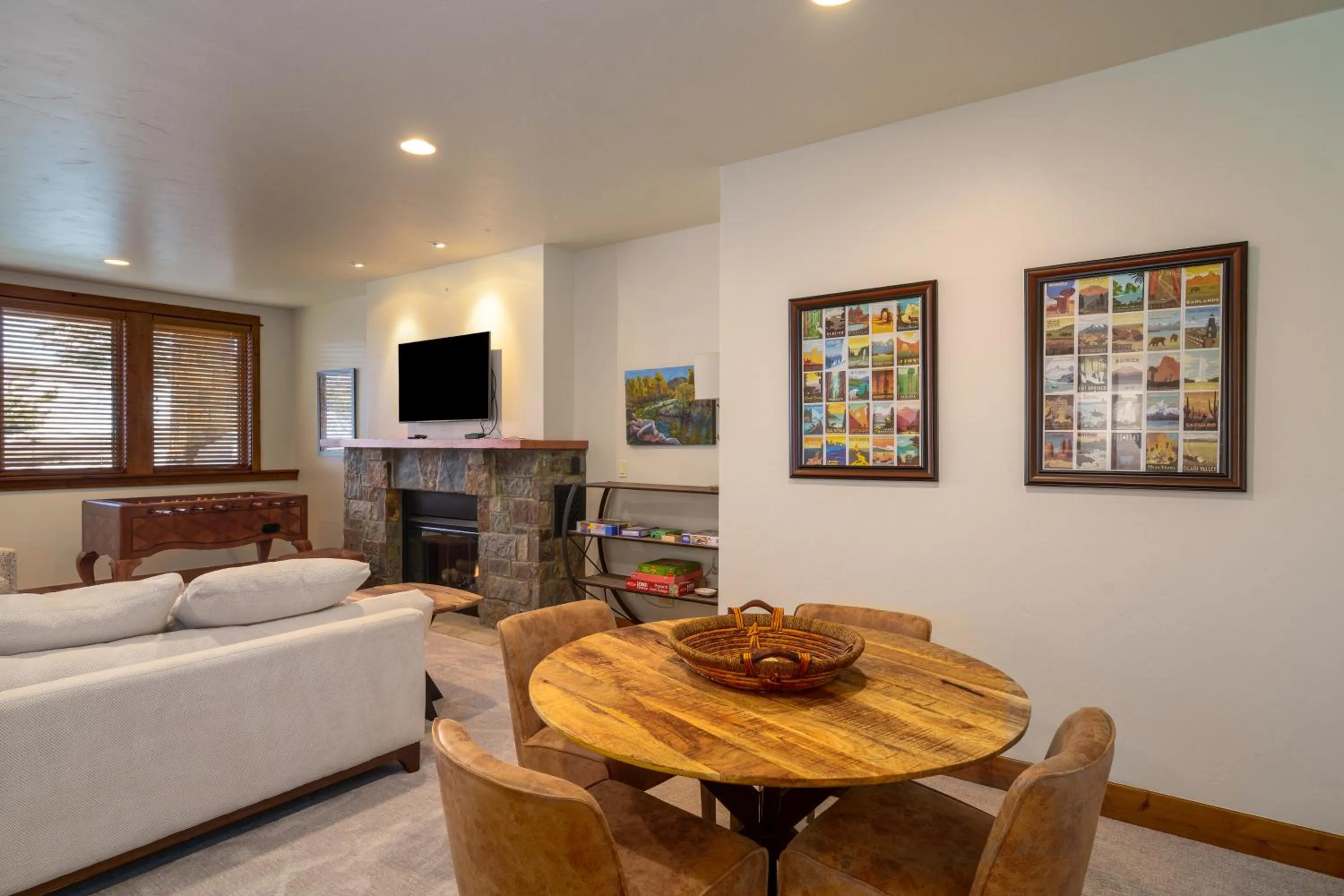 Living room in The Porches
