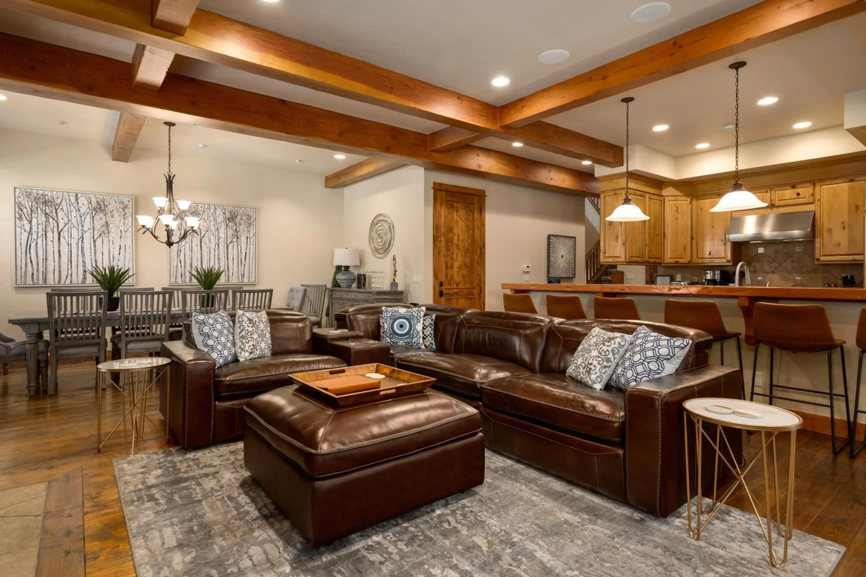 Living room in The Porches