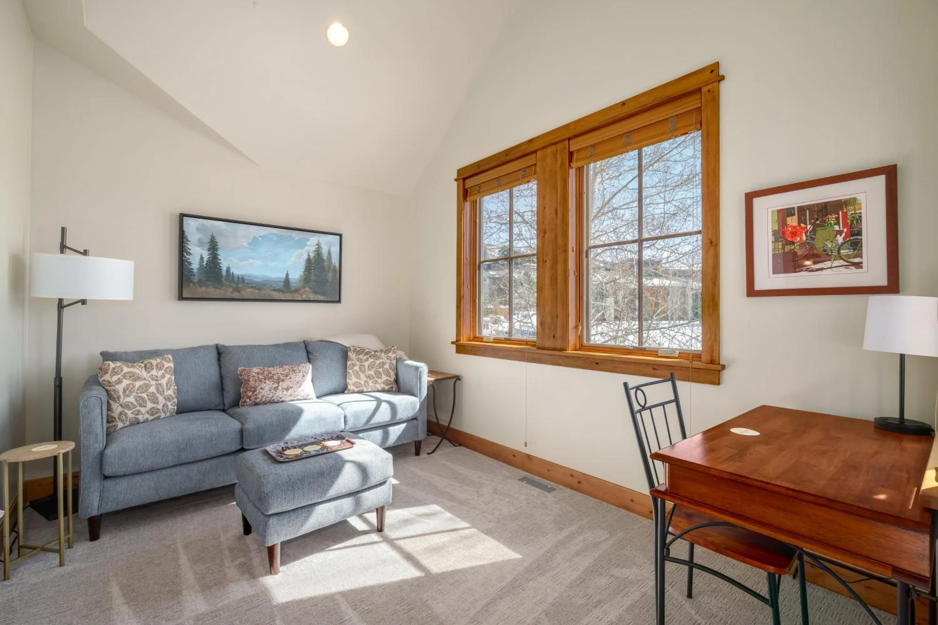 Seating area in The Porches