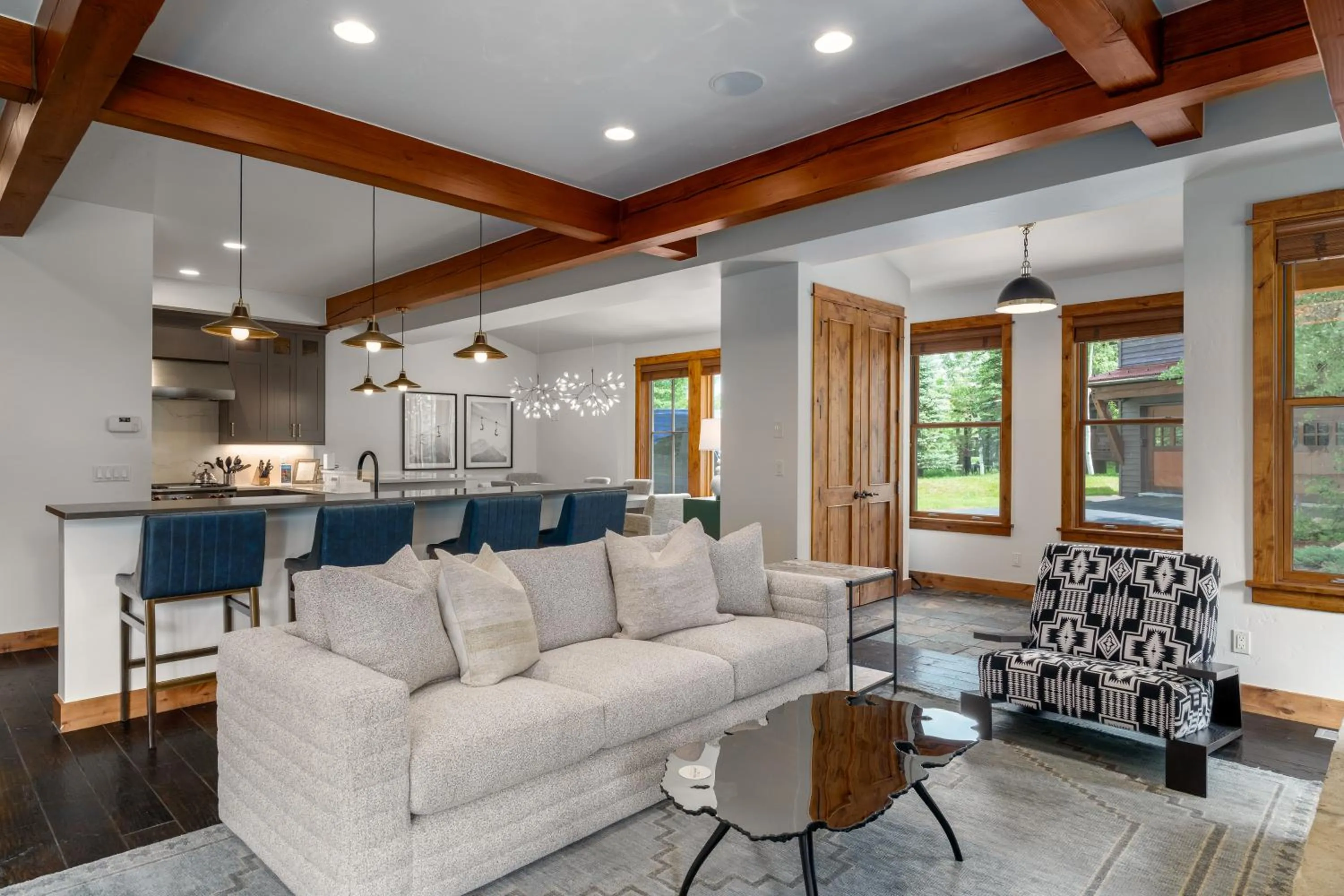 Living room in The Porches