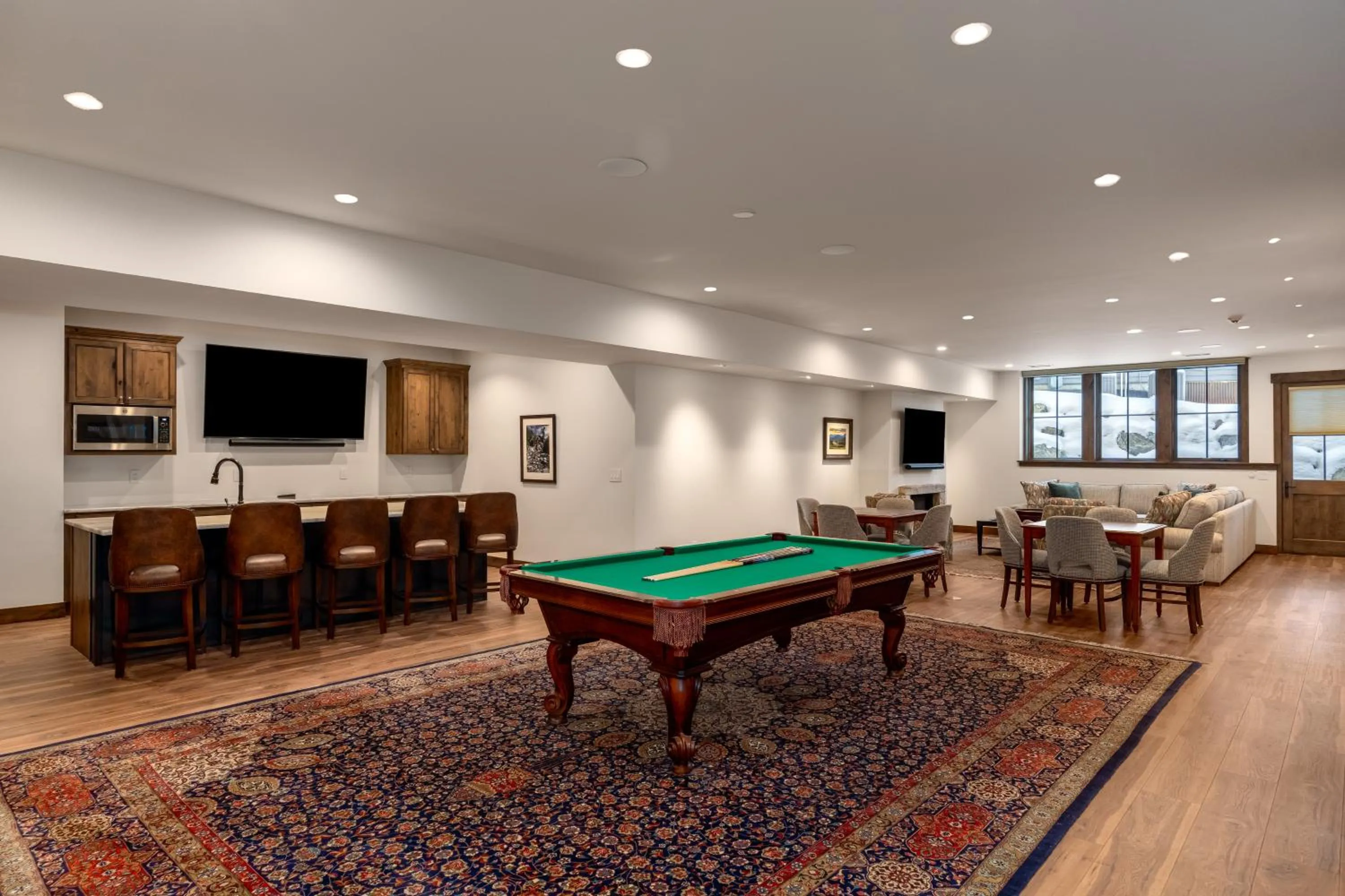 Living room in The Porches