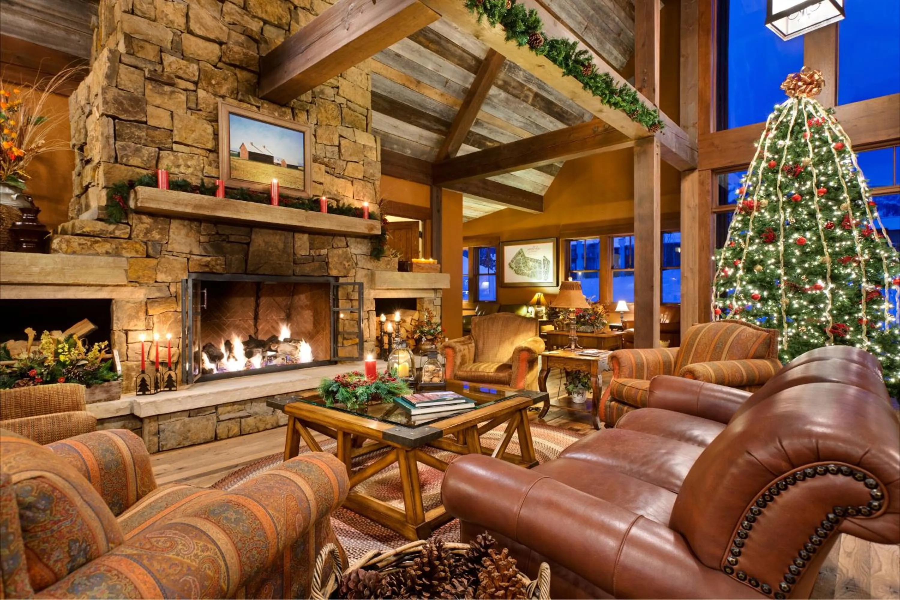 Communal lounge/ TV room in The Porches