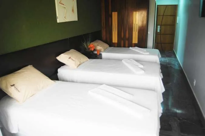 Bed in Candango Aero Hotel