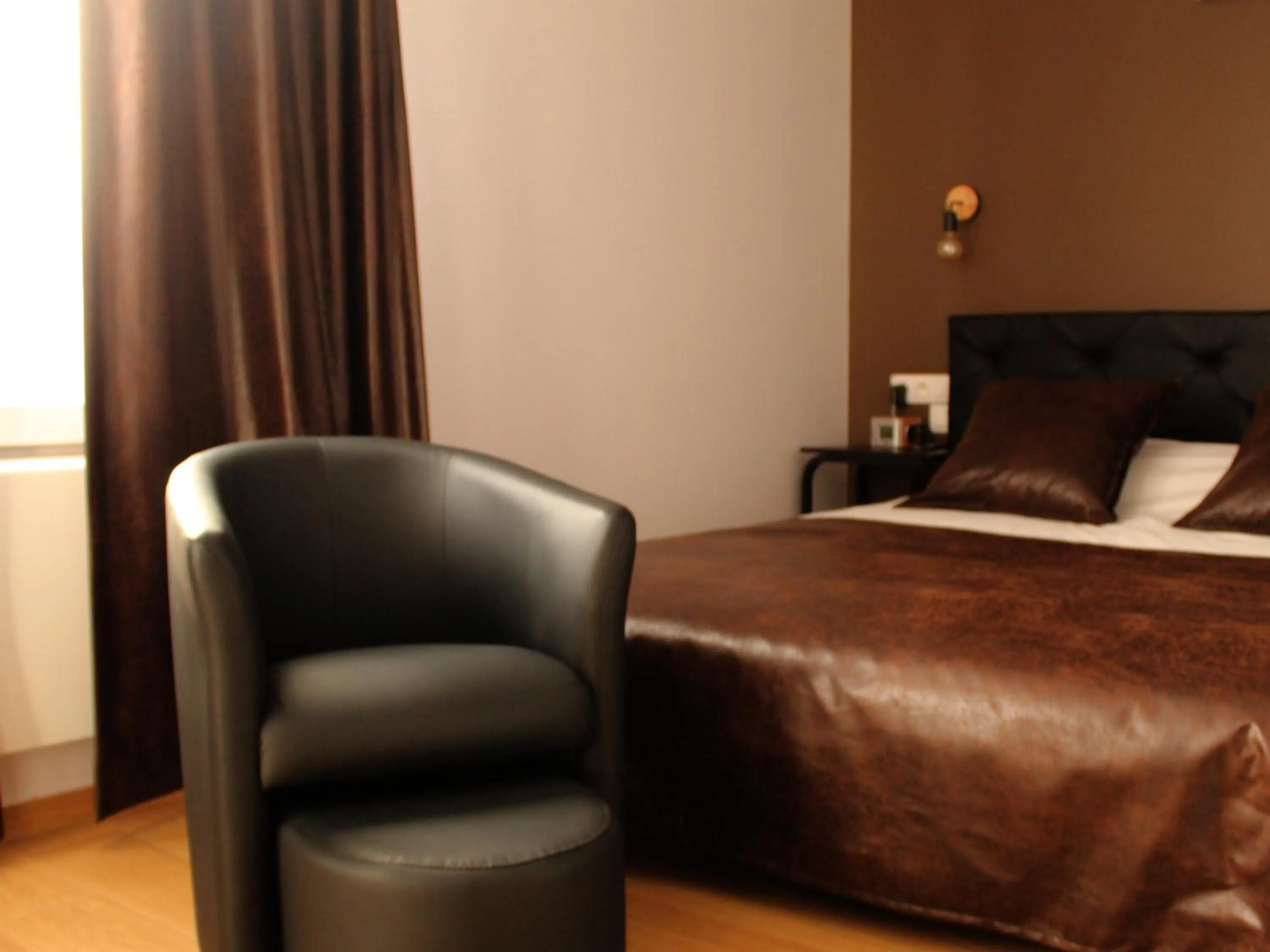 Bedroom, Bed in Appart Hotel Relax Spa