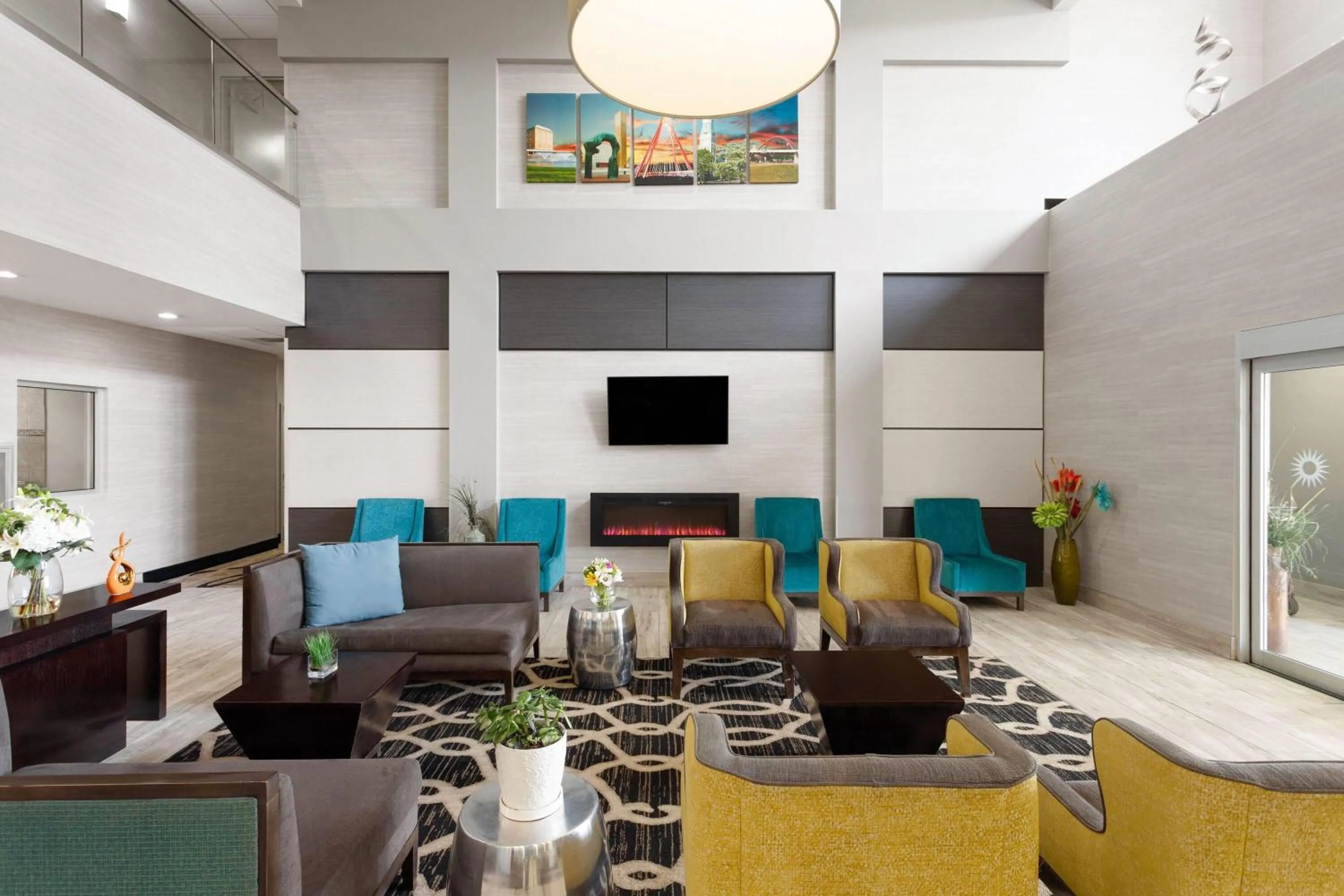 Lobby or reception in La Quinta by Wyndham Columbus - Edinburgh