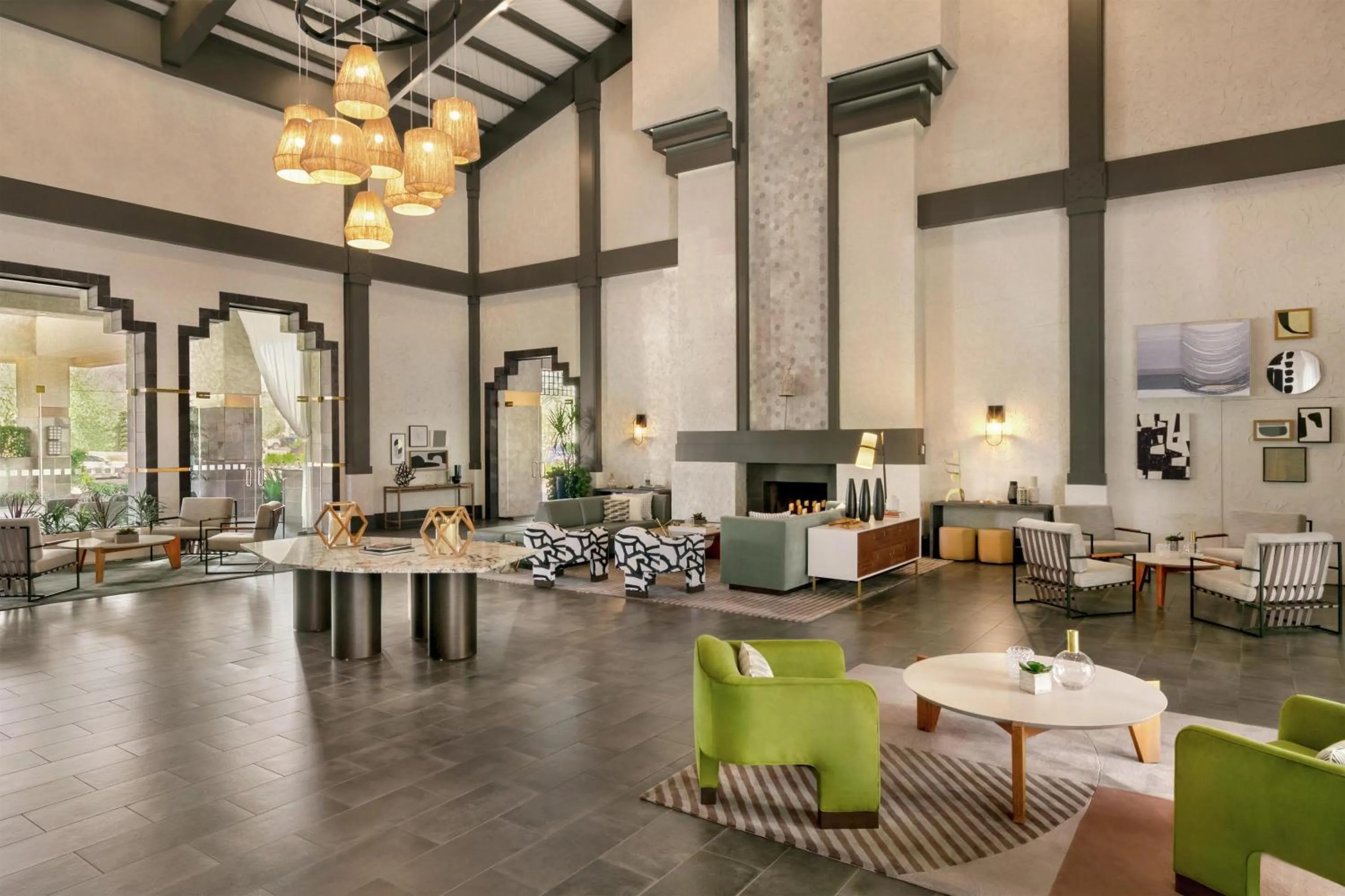 Lobby or reception in Hilton Scottsdale Resort & Villas