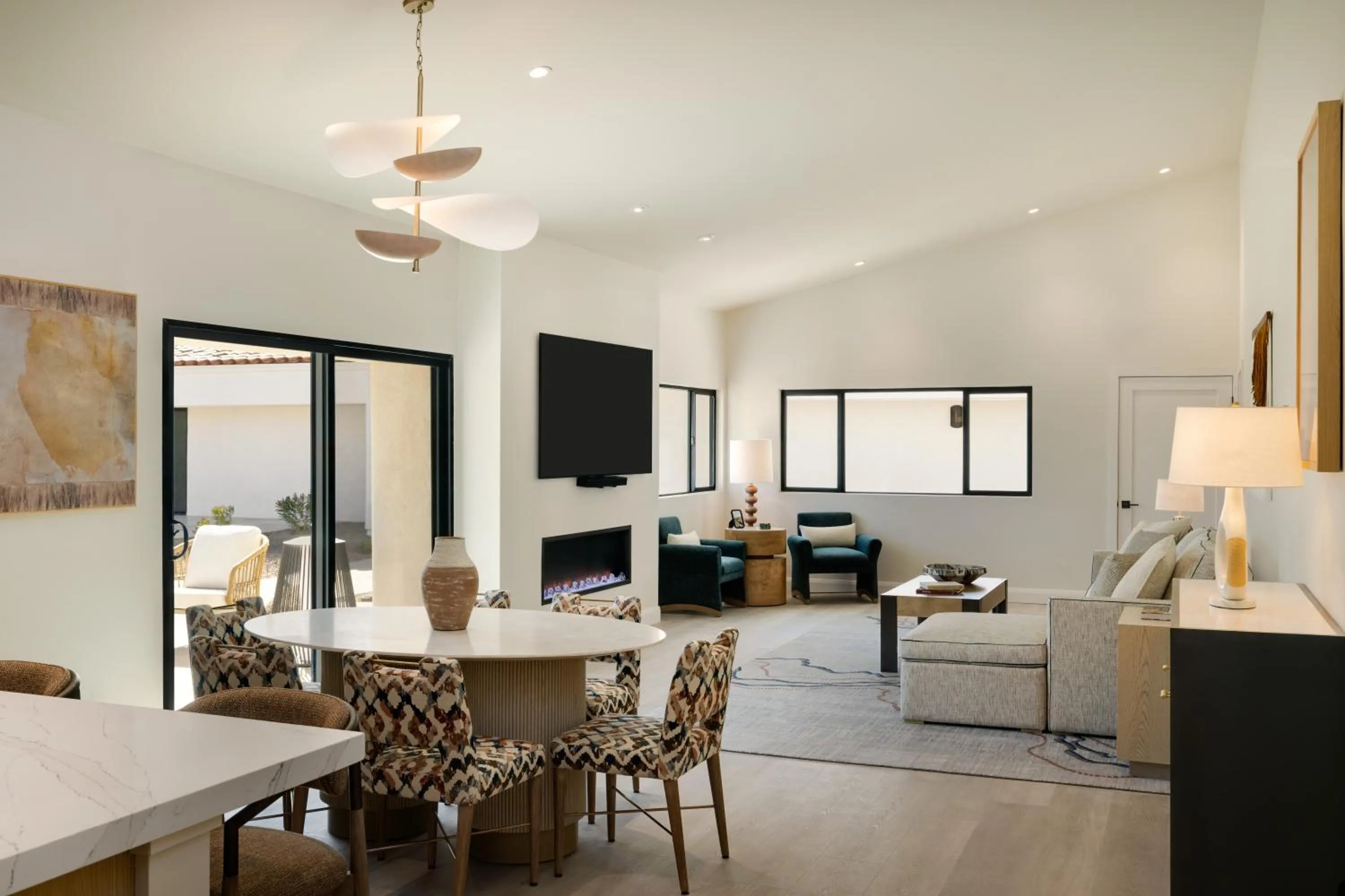 Living room in Hilton Scottsdale Resort & Villas