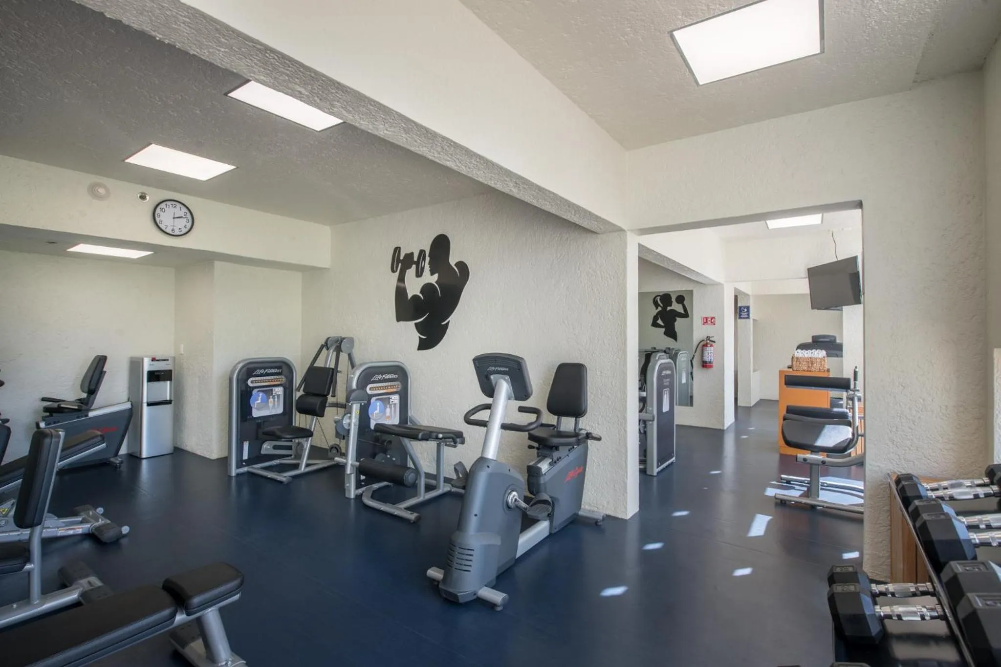 Fitness centre/facilities in Club Regina Cancun