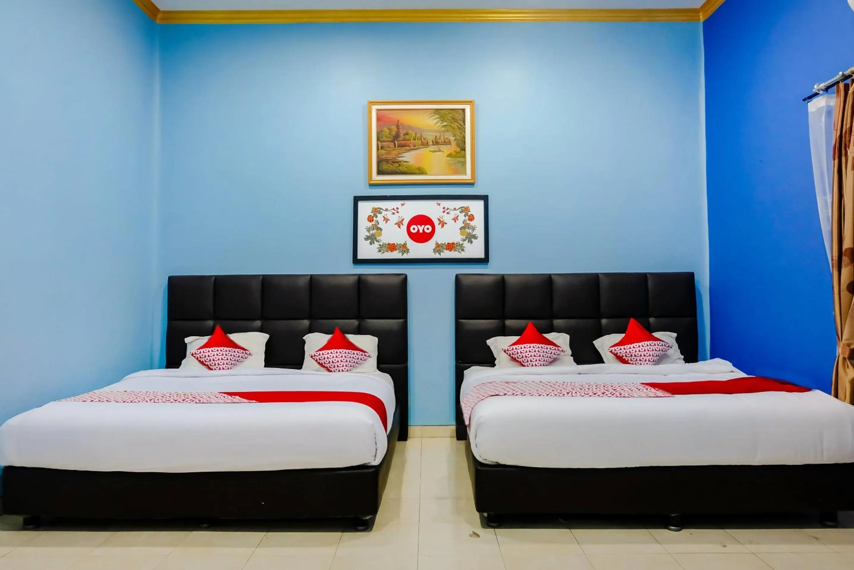 Bedroom, Bed in Hotel O Guest House Amalia Malang