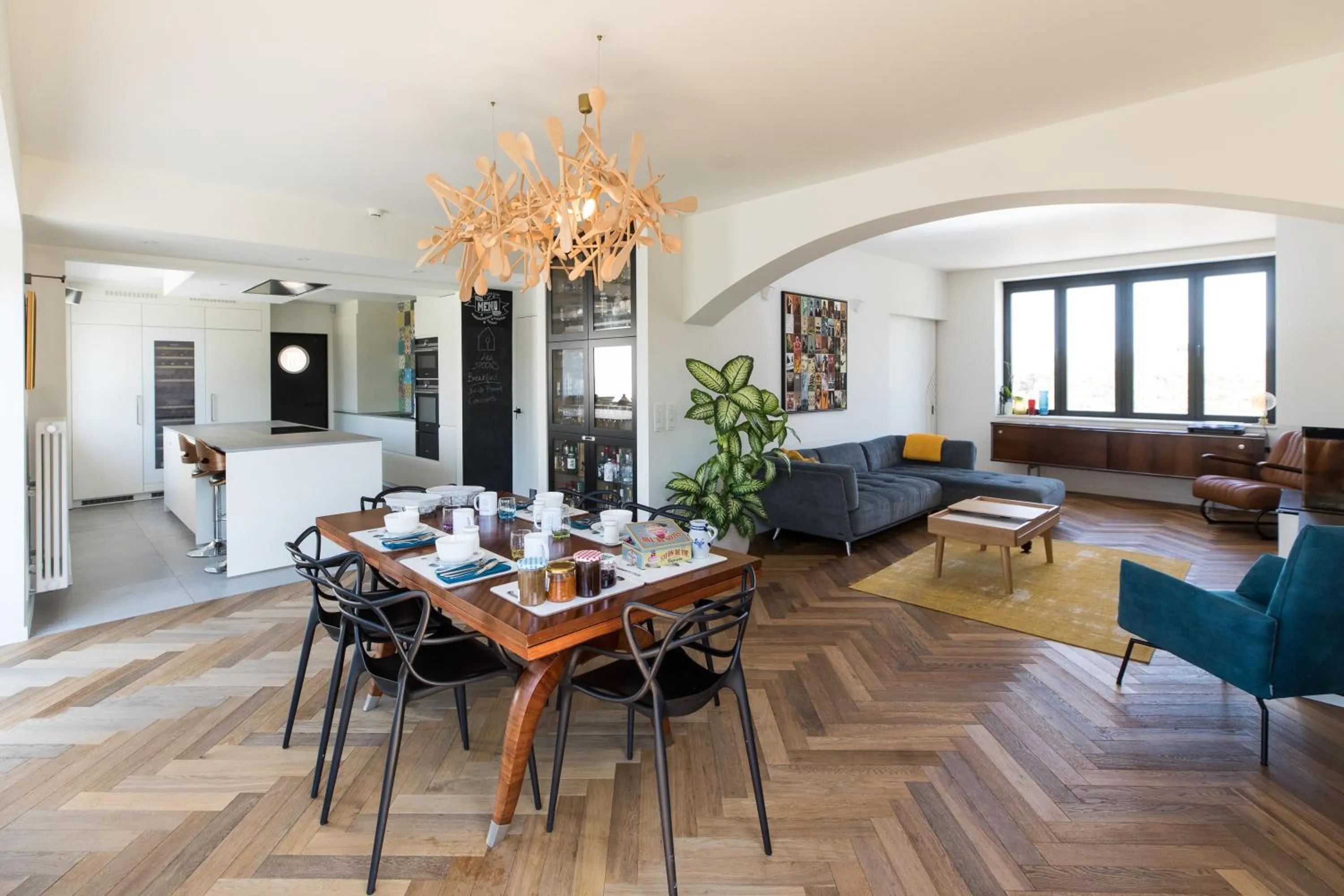 Dining area in Chez Spoons B&B