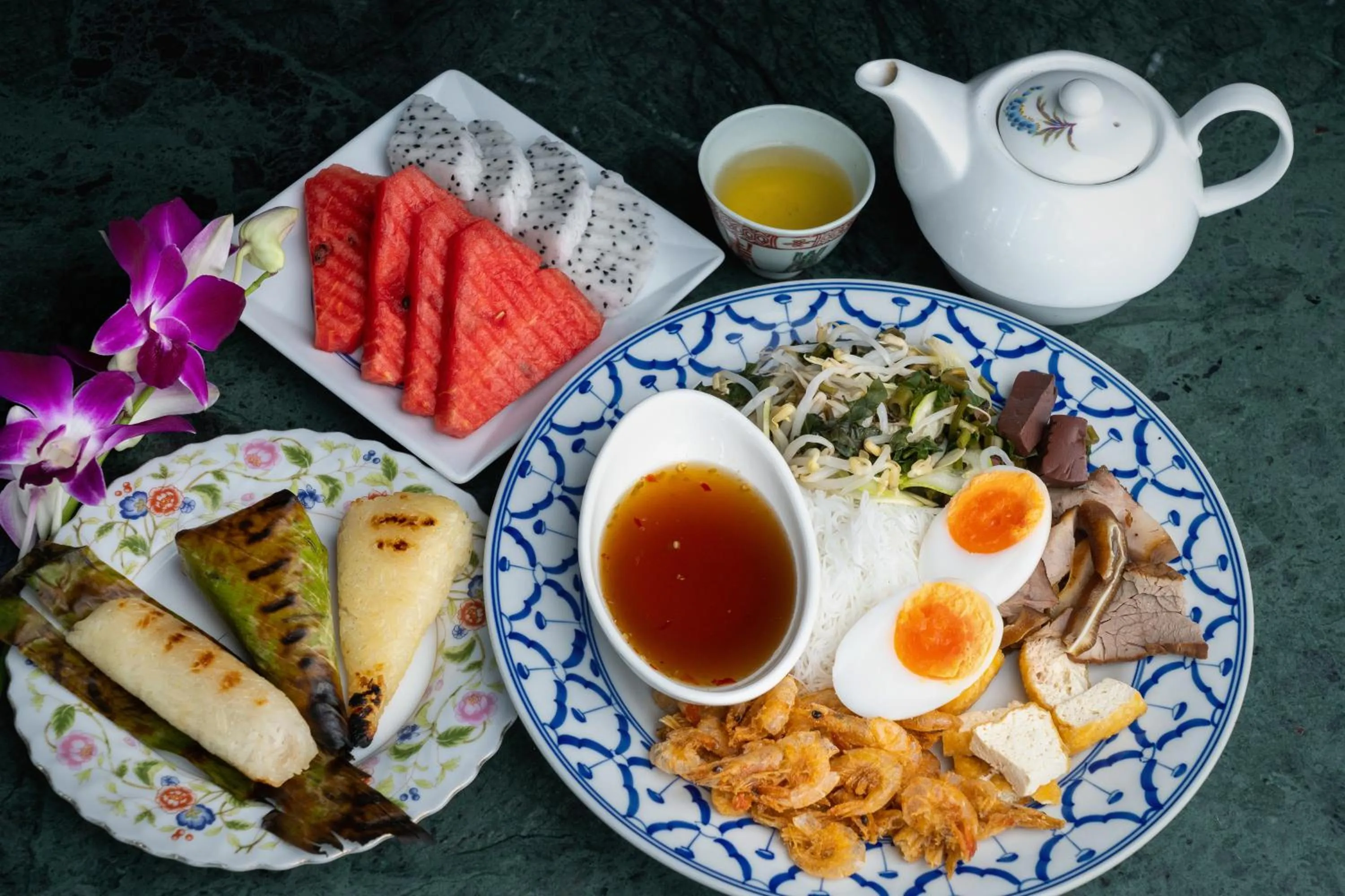 Breakfast in สงขลาแต่แรก แอนทีค โฮเท็ล Songkhla Tae Raek Antique Hotel