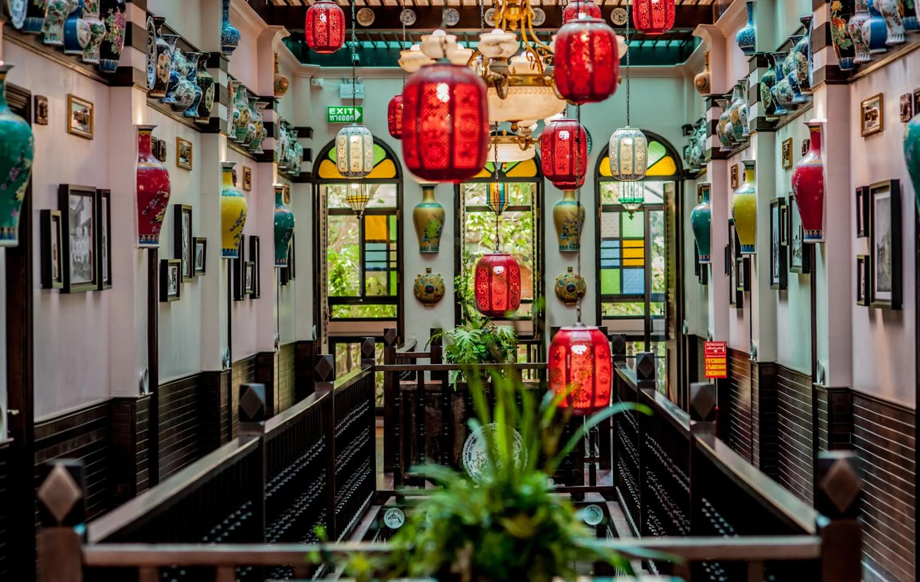 Decorative detail in สงขลาแต่แรก แอนทีค โฮเท็ล Songkhla Tae Raek Antique Hotel