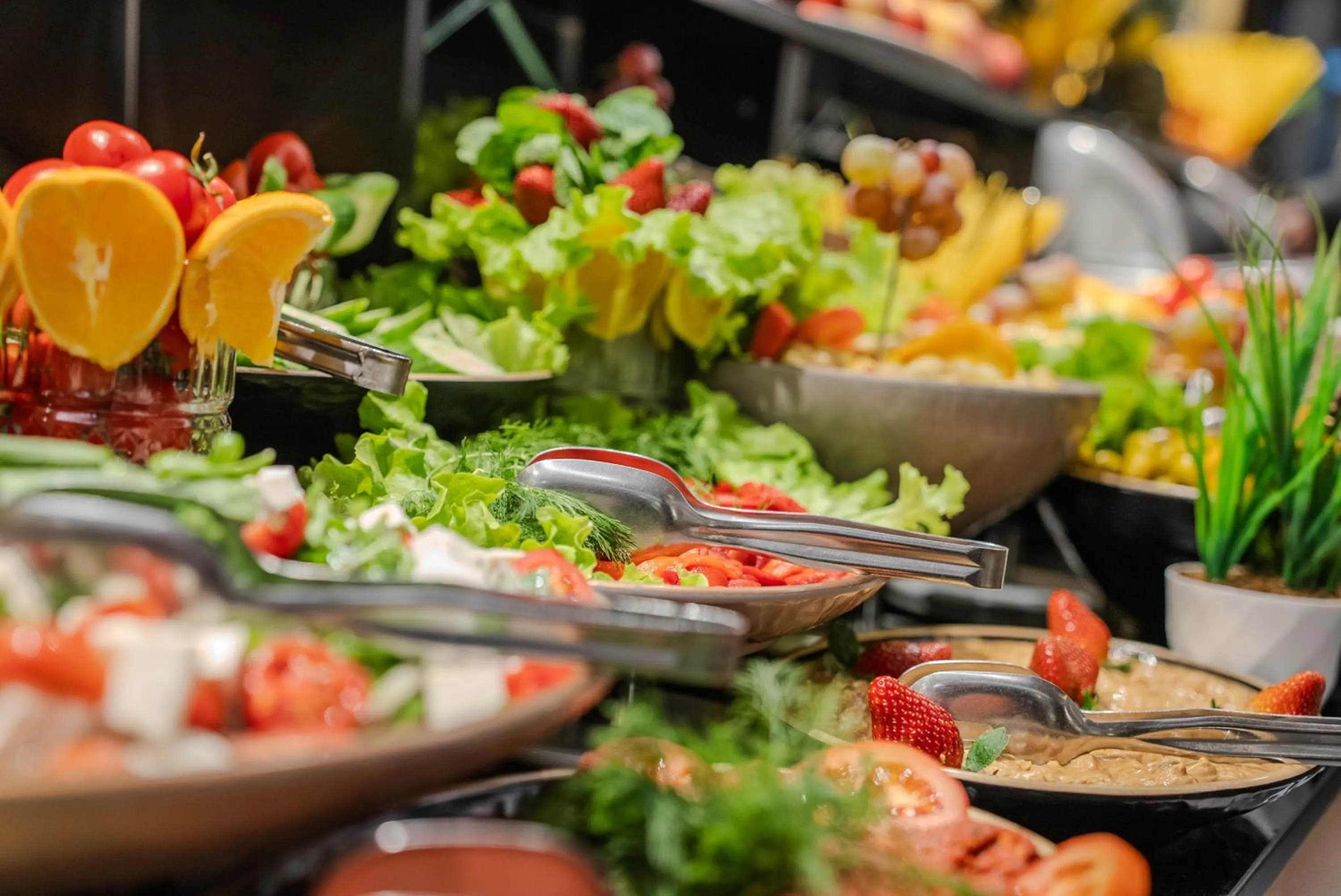 Buffet breakfast in BEST GARDEN HOTEL