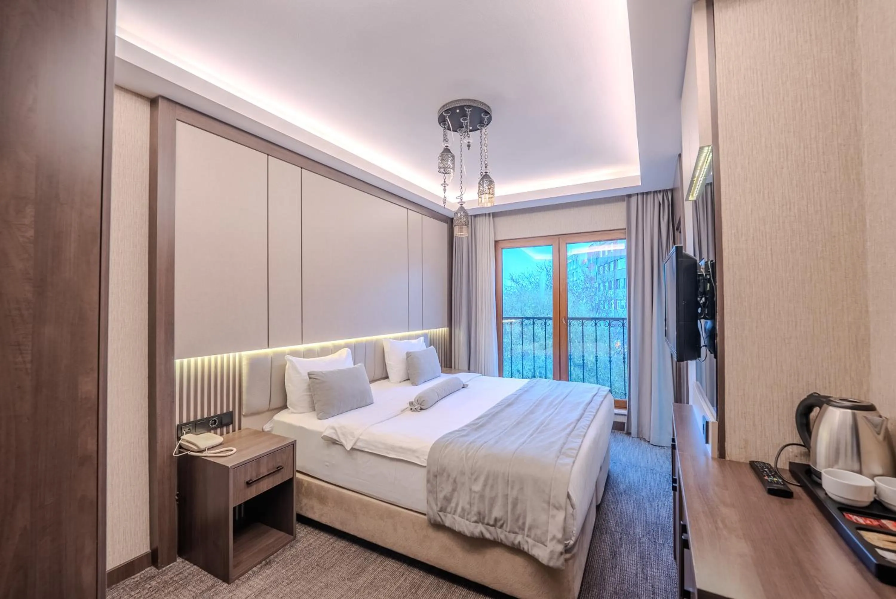 Photo of the whole room, Bed in BEST GARDEN HOTEL