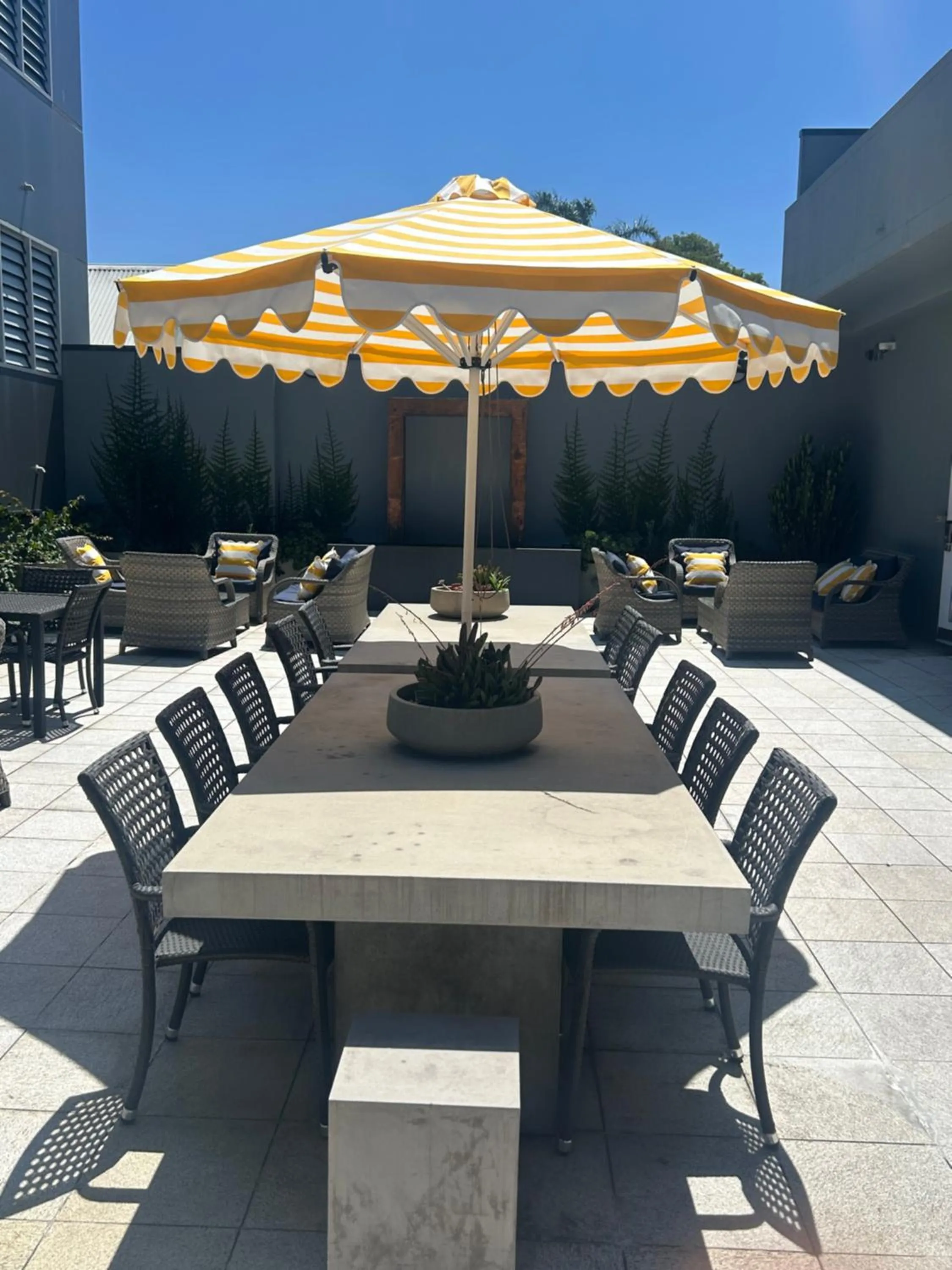 Seating area in Crown on Darby Newcastle