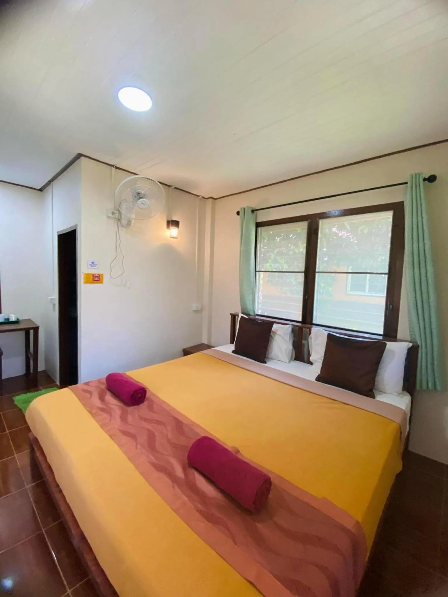 Bed in Khao Sok Nung House