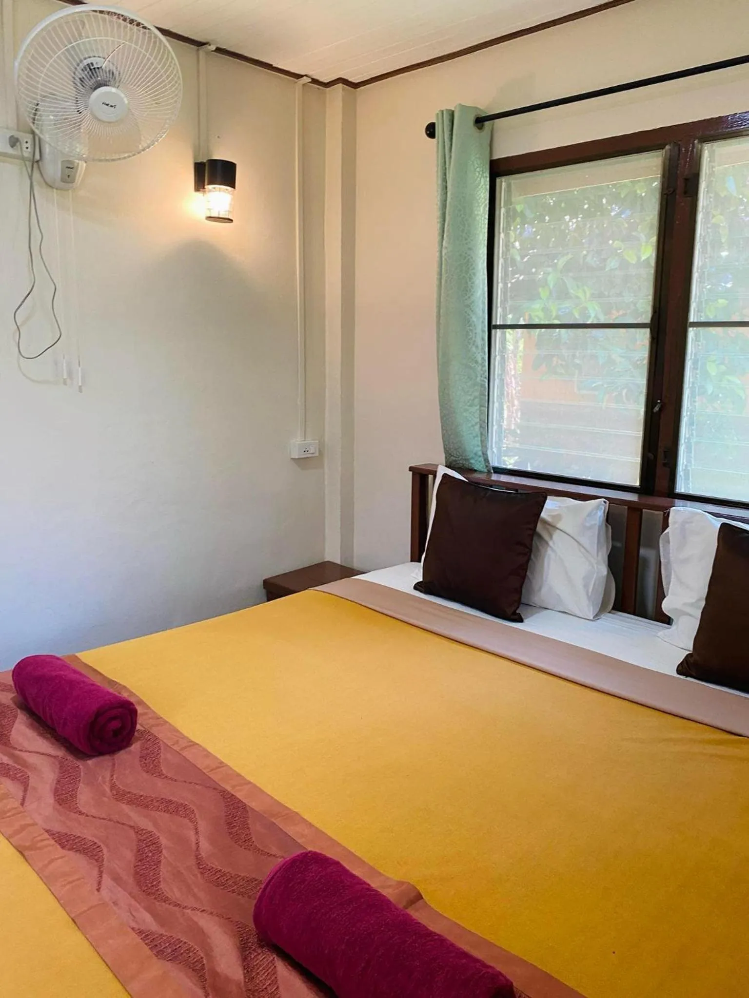 Bed in Khao Sok Nung House