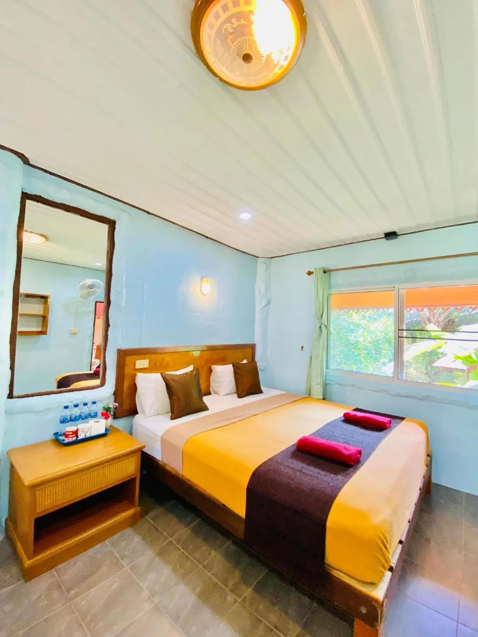 Bed in Khao Sok Nung House