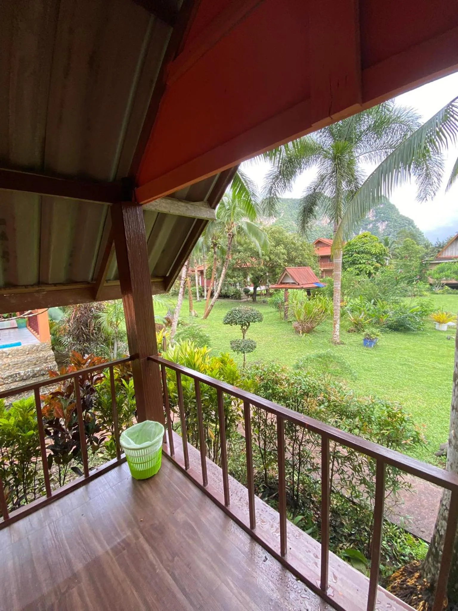 Patio in Khao Sok Nung House