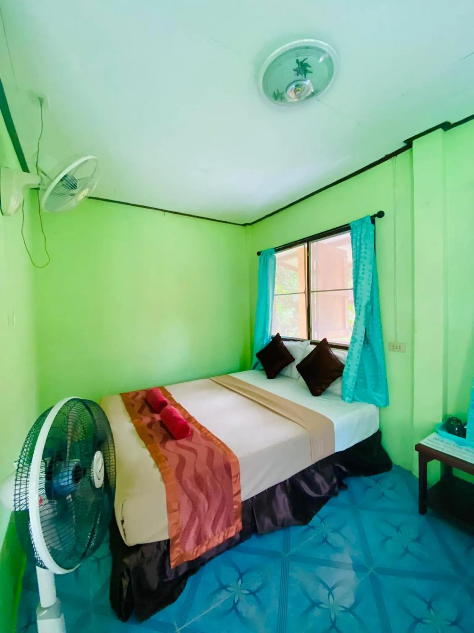 Bed in Khao Sok Nung House