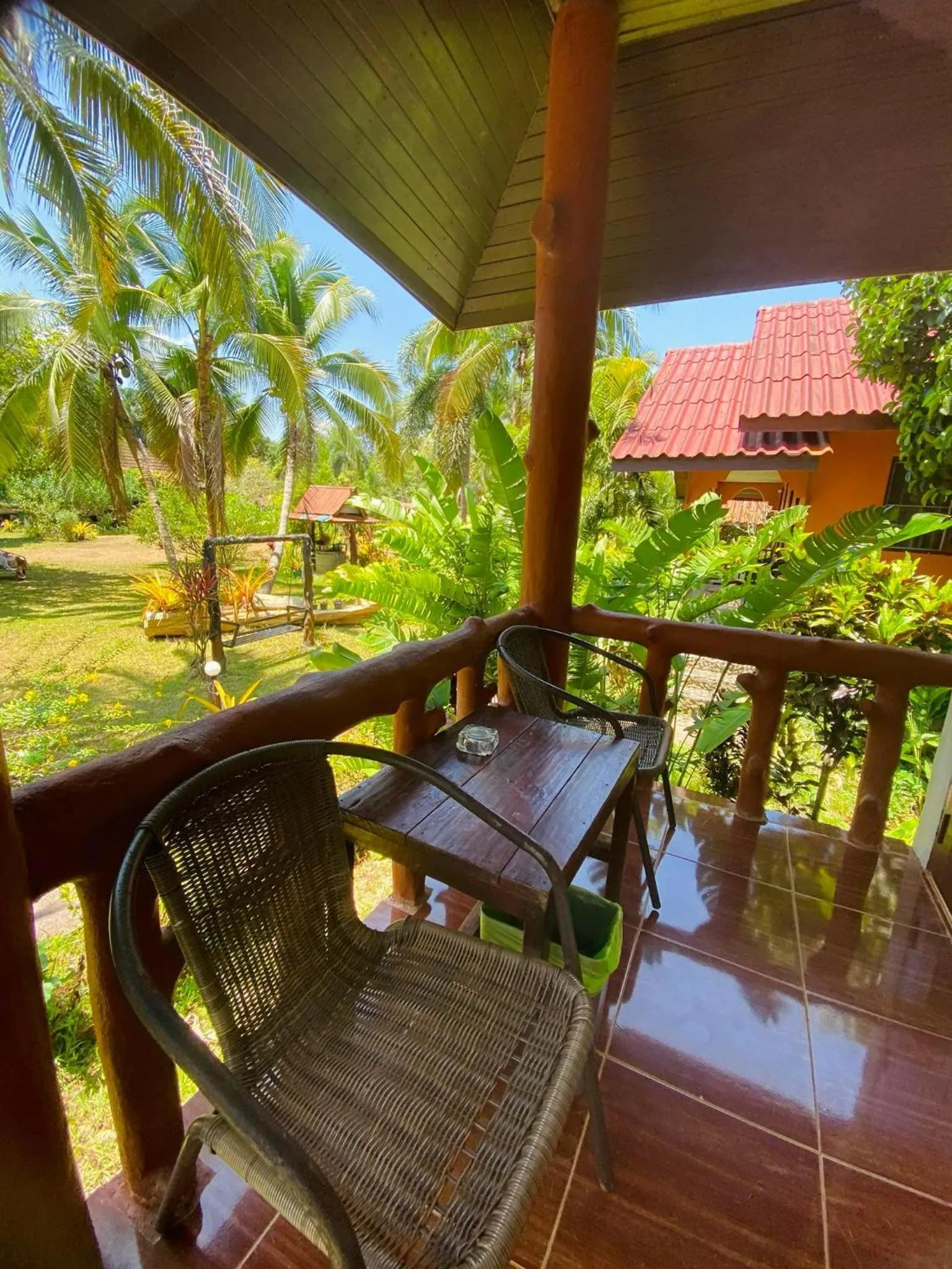 Patio in Khao Sok Nung House