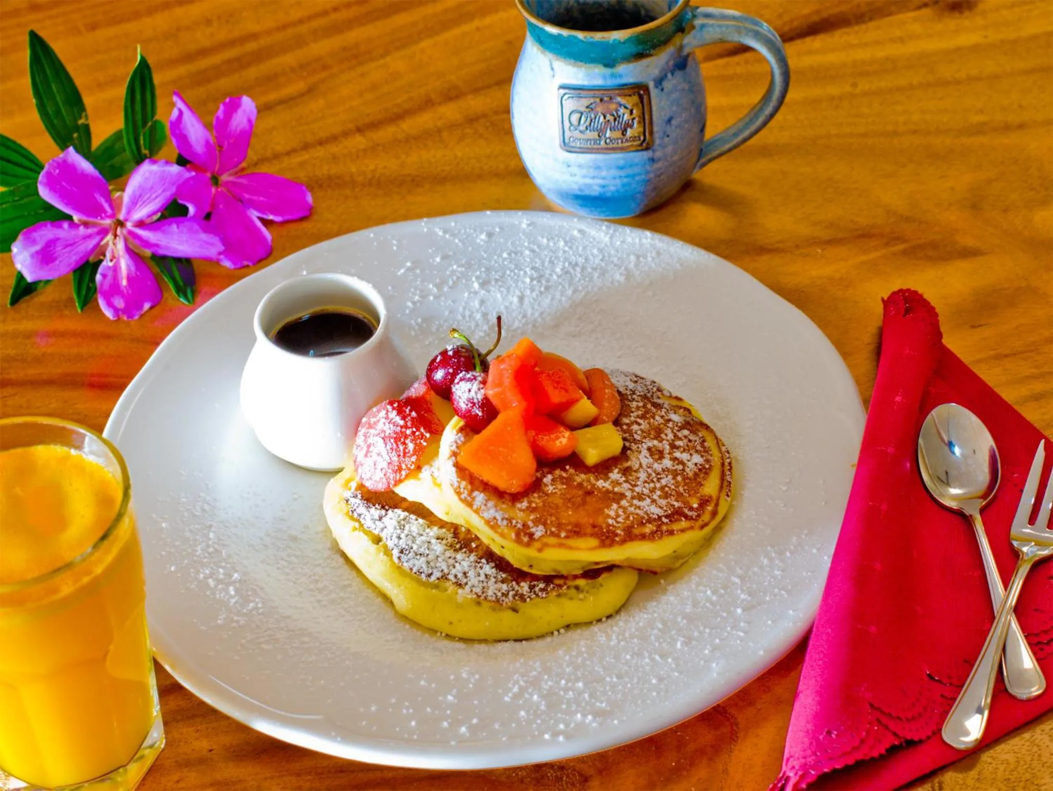 Food close-up in Lillypilly's Cottages & Day Spa