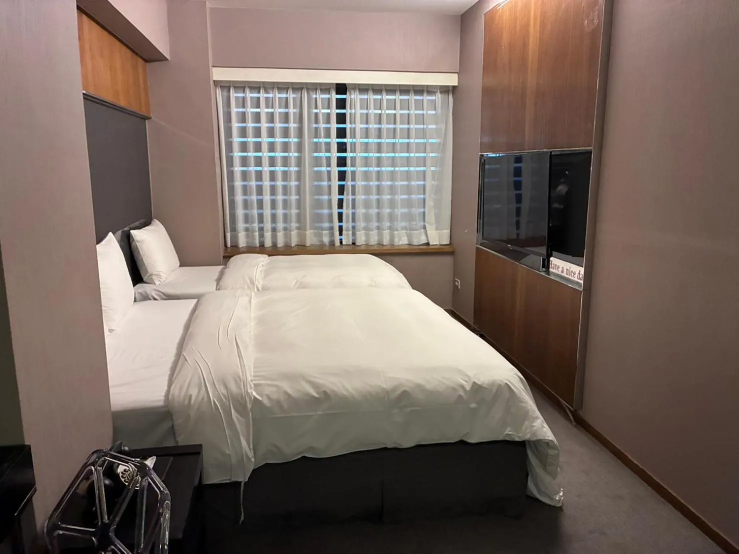 Bed in 新麗旅店 Newful Hotel