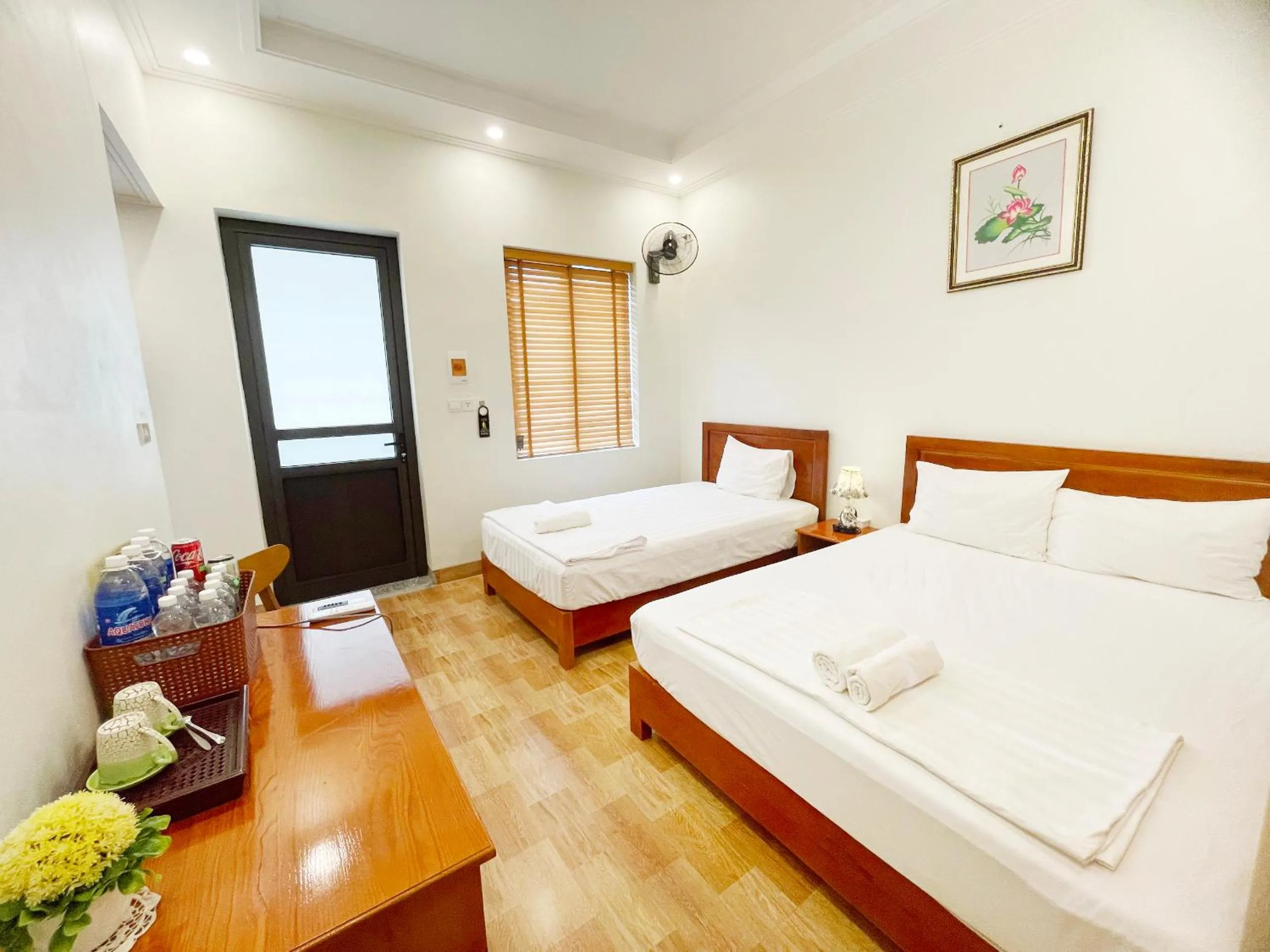 Bed in Tam Coc Golden Sky Homestay