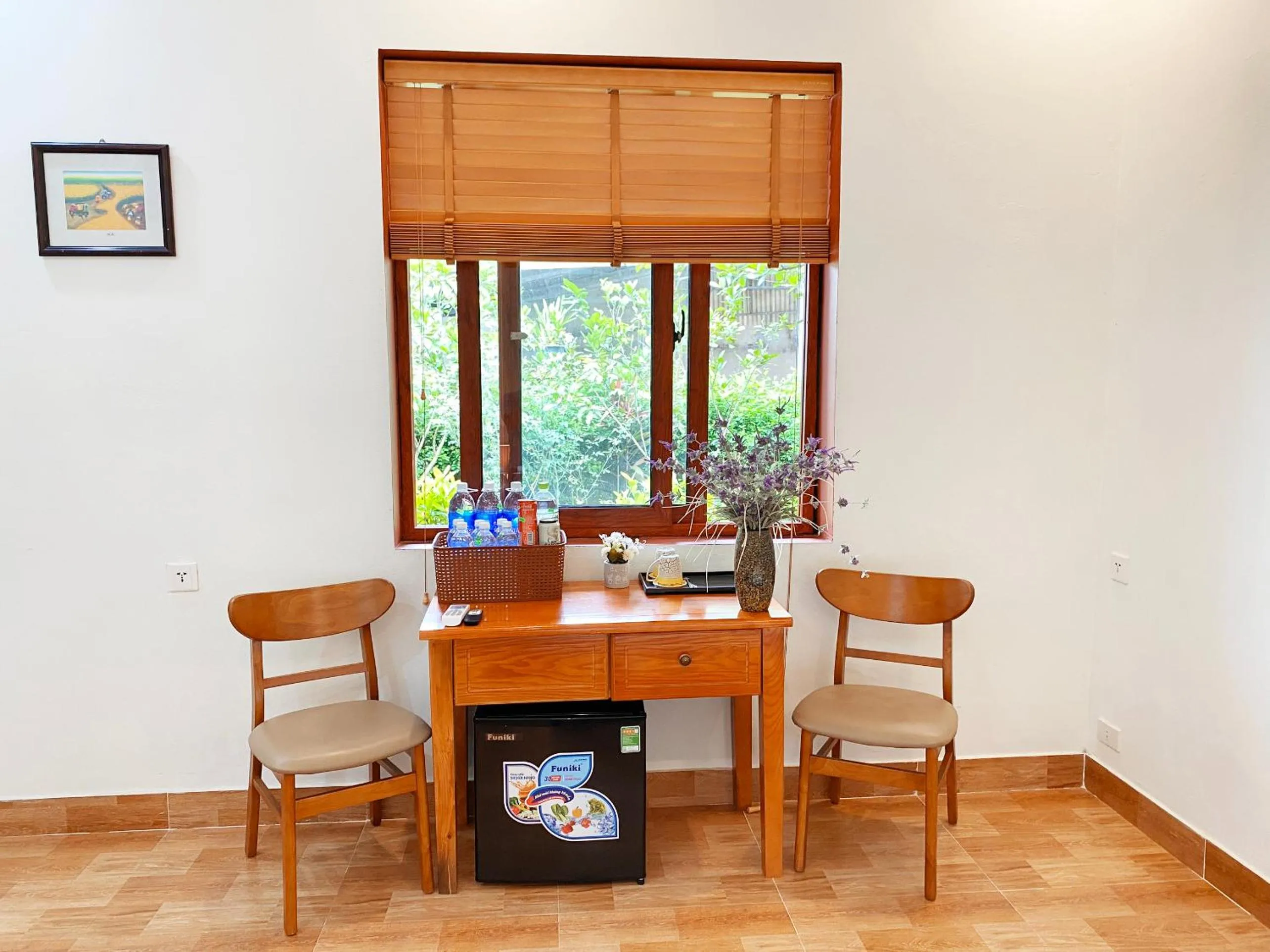 Seating area in Tam Coc Golden Sky Homestay