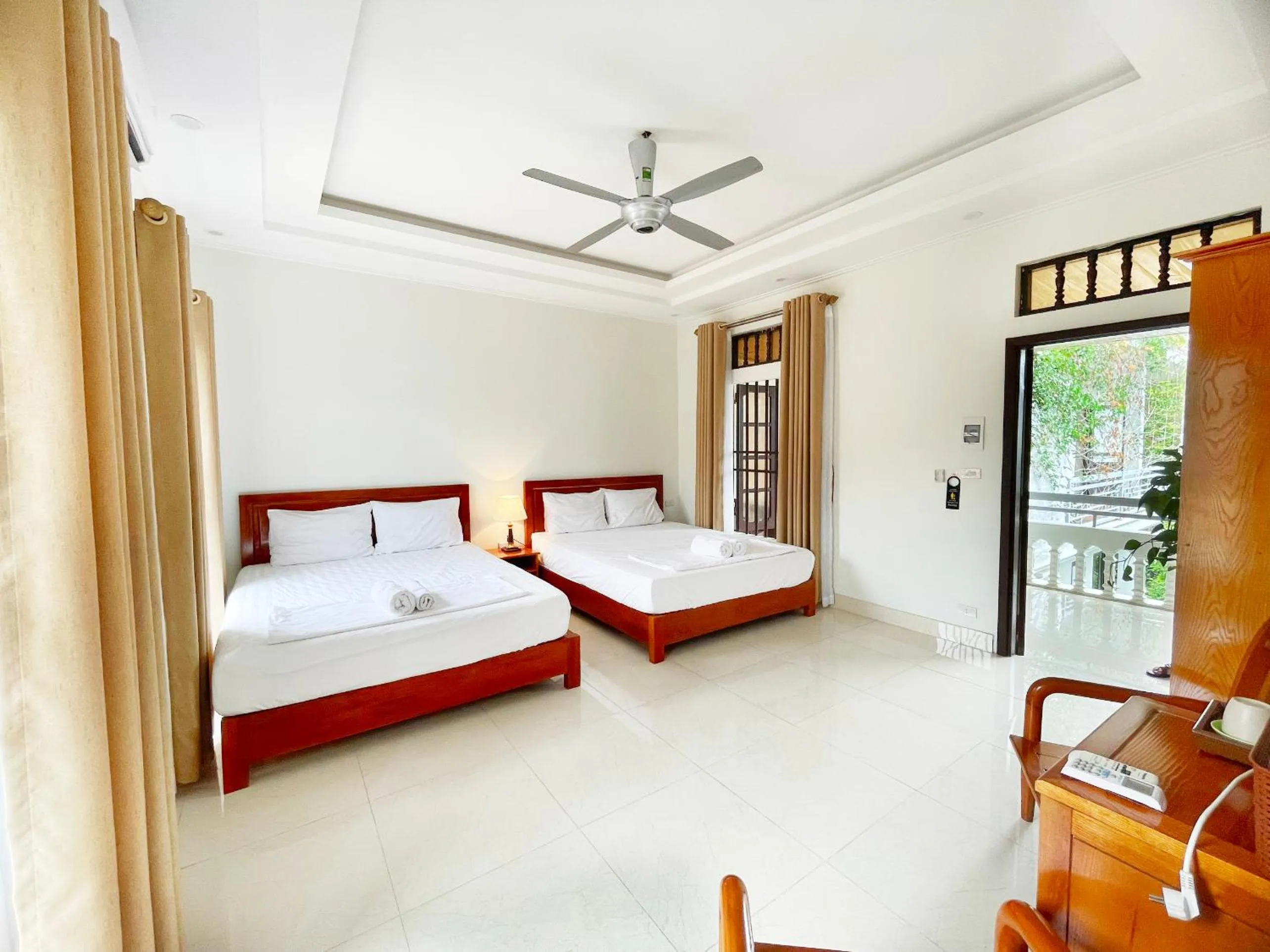 Bed in Tam Coc Golden Sky Homestay