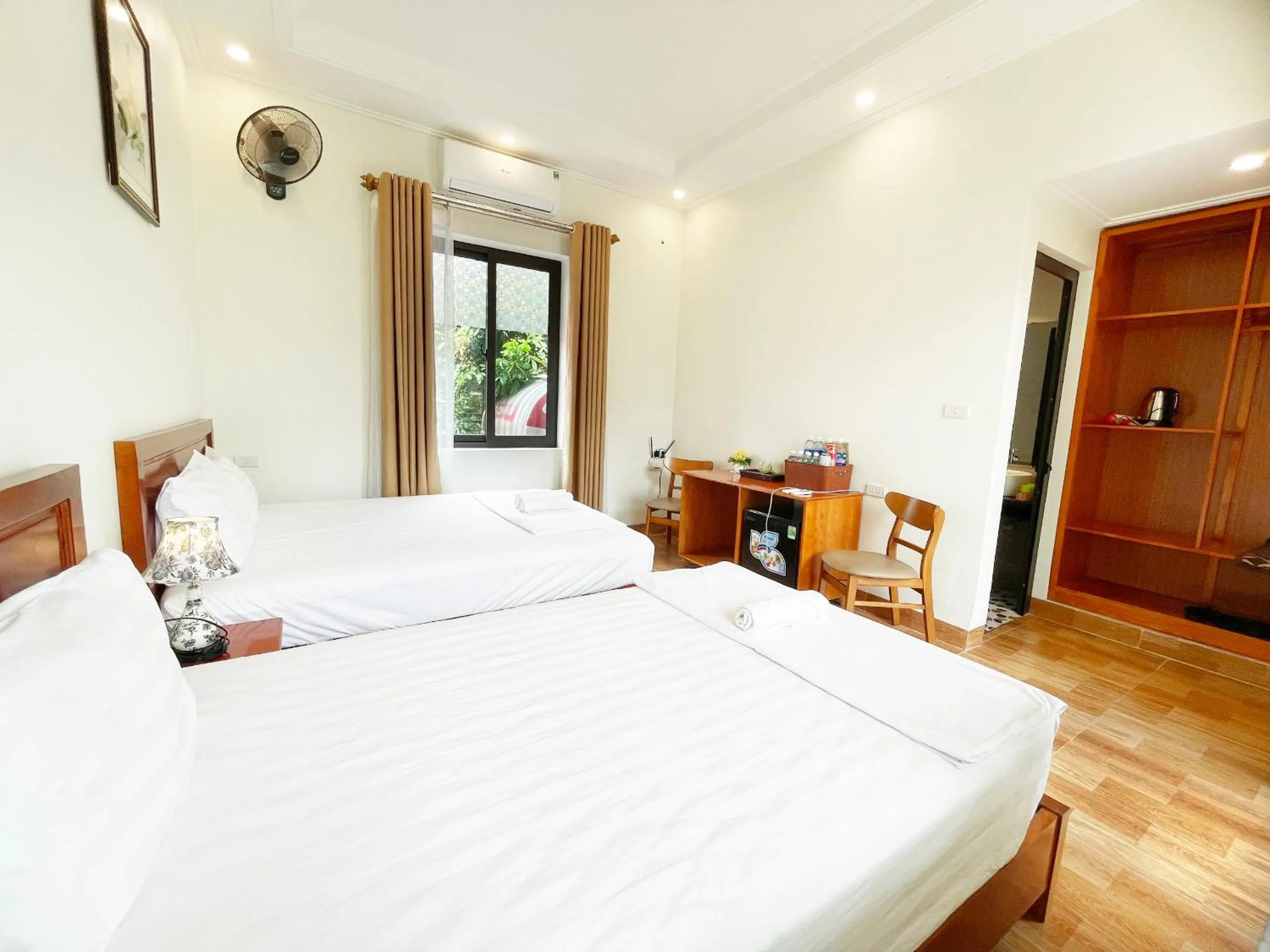 Bed in Tam Coc Golden Sky Homestay